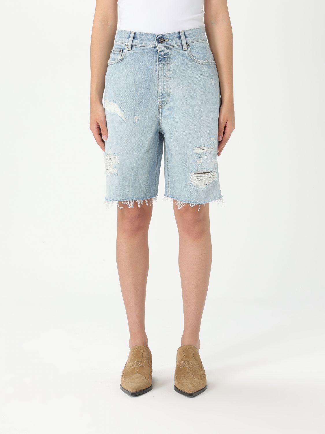 Golden Goose Golden Goose Short Woman Denim Size 25" / US 0 / IT 36 - 1 Thumbnail