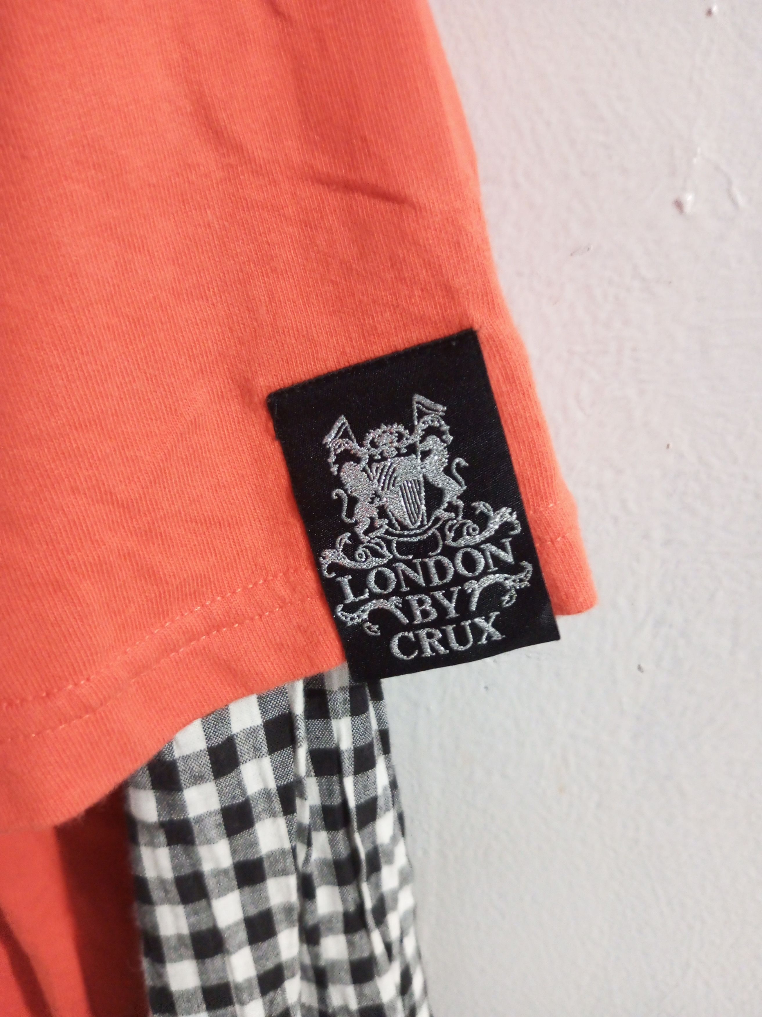 20471120 Vintage crux double layer poem long sleeve tshirt Size US M / EU 48-50 / 2 - 4 Thumbnail