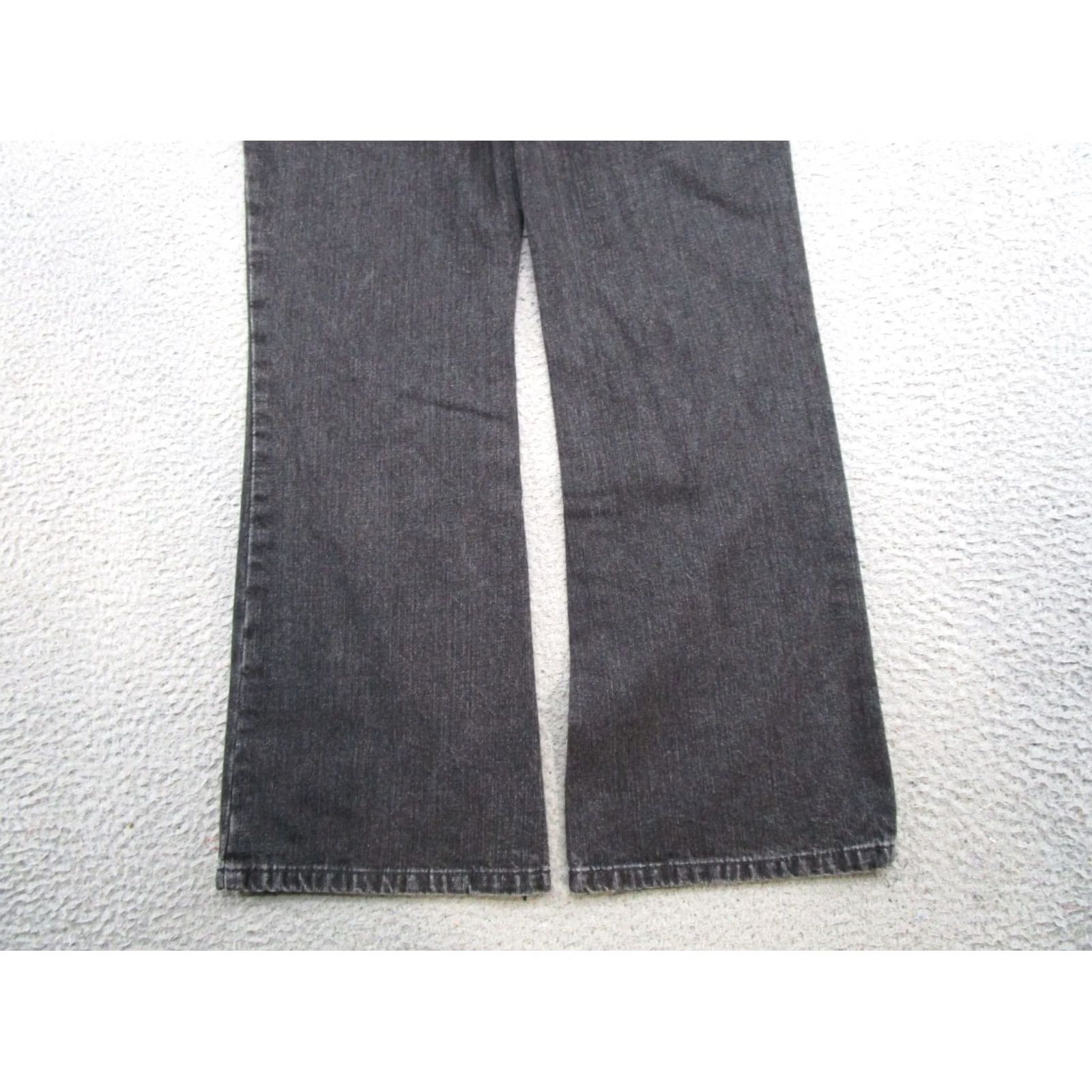 Vintage VINTAGE B.U.M. Equipment Jeans Bootcut Womens 9 Black Denim 90s Pockets 5-Pocket Design Size 30" / US 8 / IT 44 - 2 Thumbnail