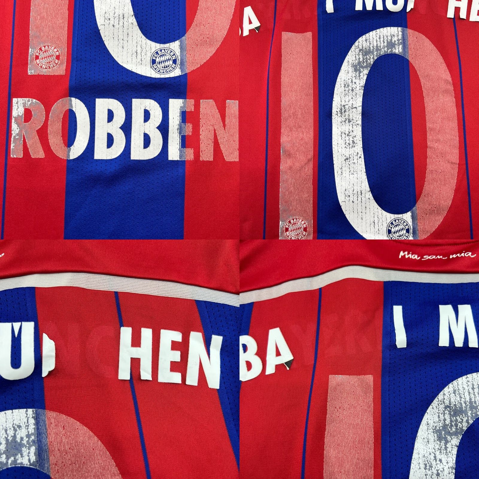 Adidas Nike Bayern Munich 2014 2015 Home Arjen Robben Football Jersey Mens Large Adidas Shirt Mens L Multicolor Short Sleeve Jersey Football Size US L / EU 52-54 / 3 - 8 Thumbnail