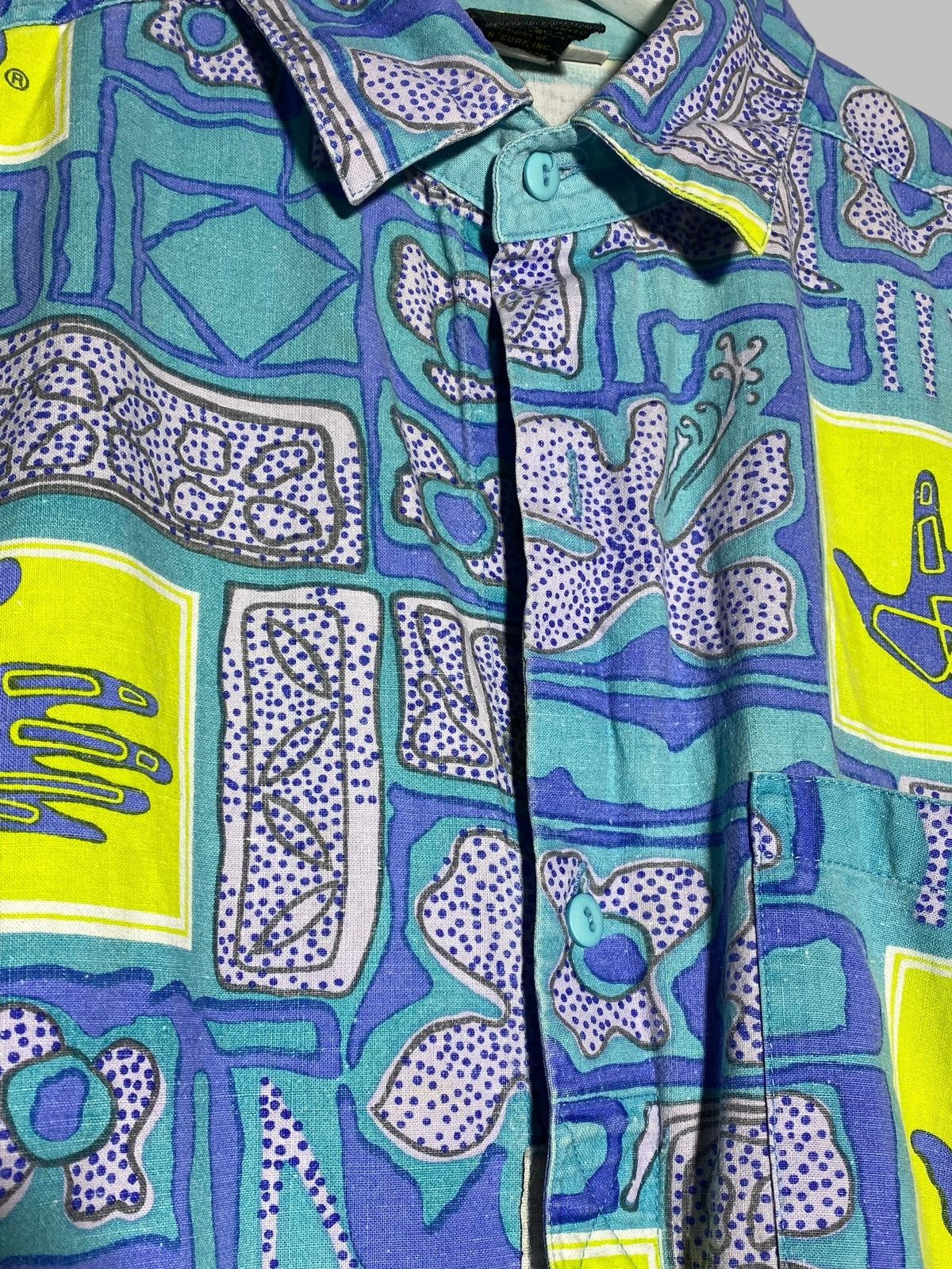 Body Glove 80s BODY GLOVE SHIRT SURF VIBES SUMMER CARNIVAL Size US XL / EU 56 / 4 - 13 Thumbnail