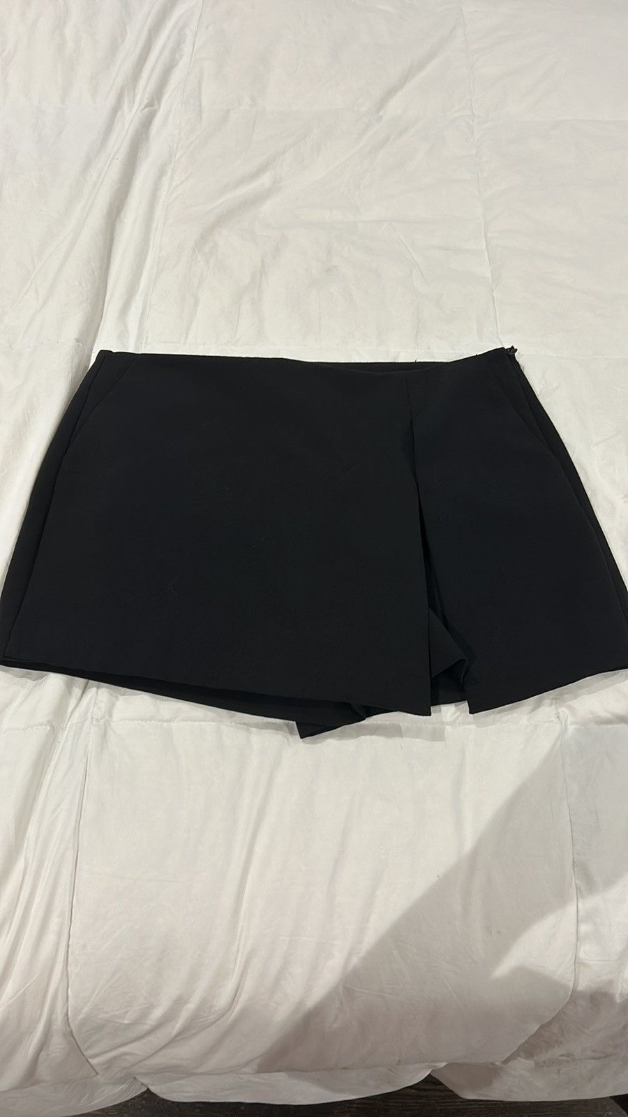 Zara Skort deep black super classy BNWT