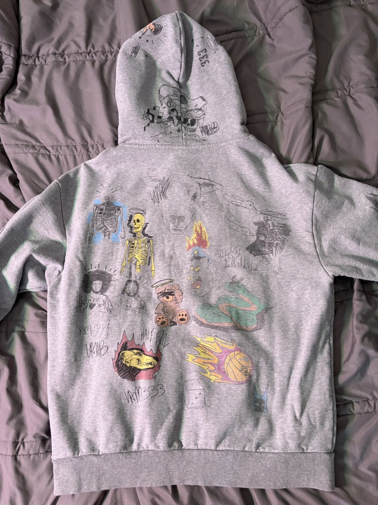 Half Evil Half Evil X Vamee Dept Collab Hoodie Size US XL / EU 56 / 4 - 2 Thumbnail