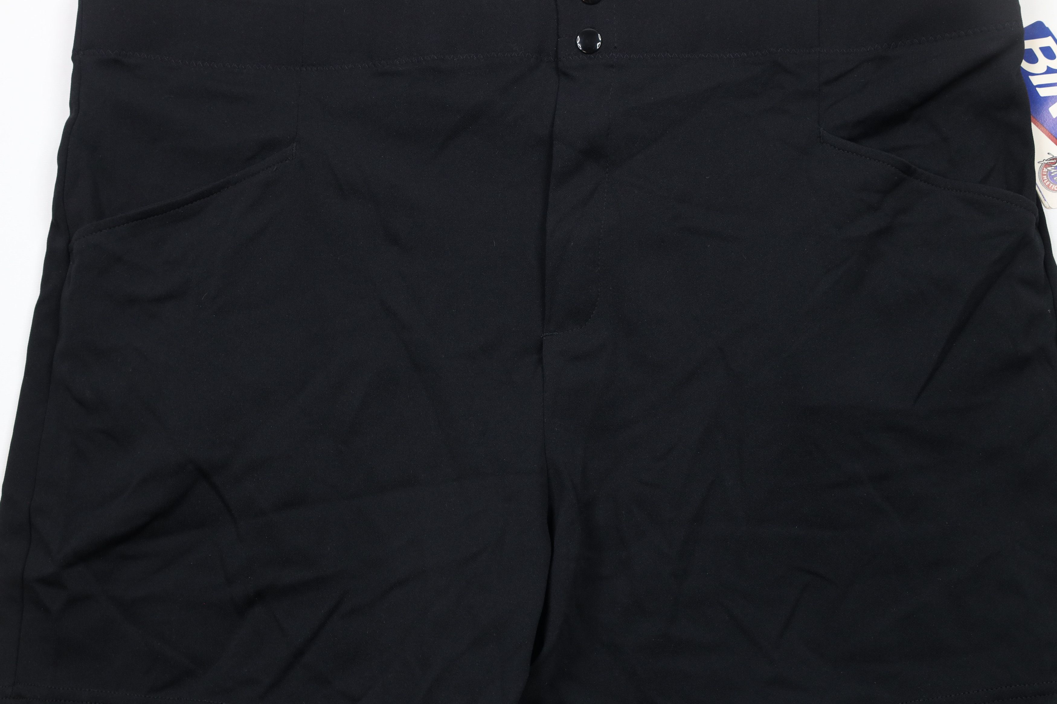 Vintage Deadstock Vintage 90s Streetwear Knit Coaches Shorts Black Size US 38 / EU 54 - 3 Thumbnail