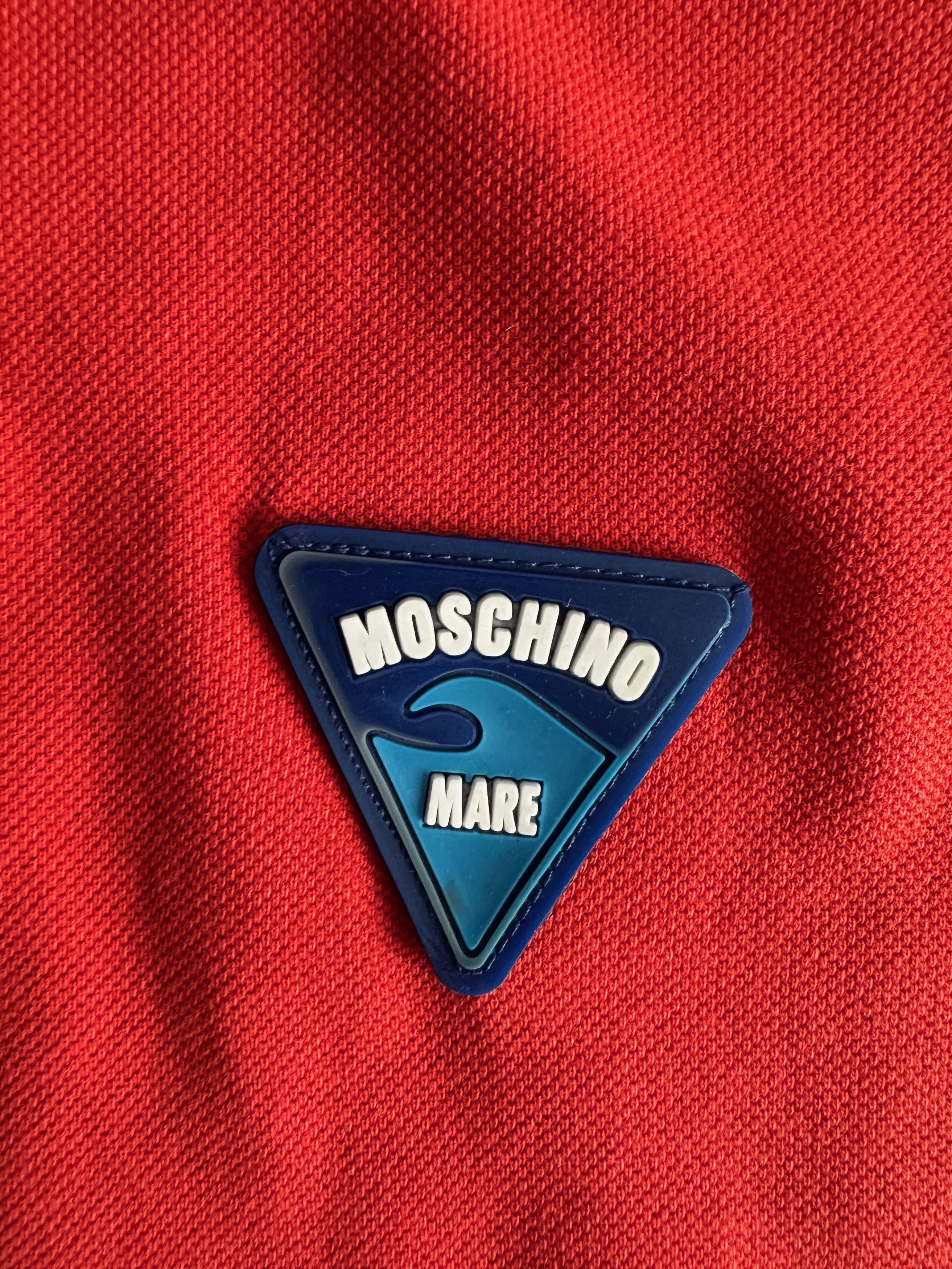 Moschino Moschino Mare Coral Polo Shirt Short Sleeve XL Size US XL / EU 56 / 4 - 3 Thumbnail