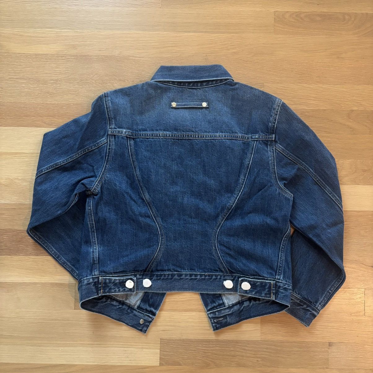 Cult Gaia Gap x Cult Gaia Asymmetrical Denim Jacket Size S / US 4 / IT 40 - 2 Thumbnail