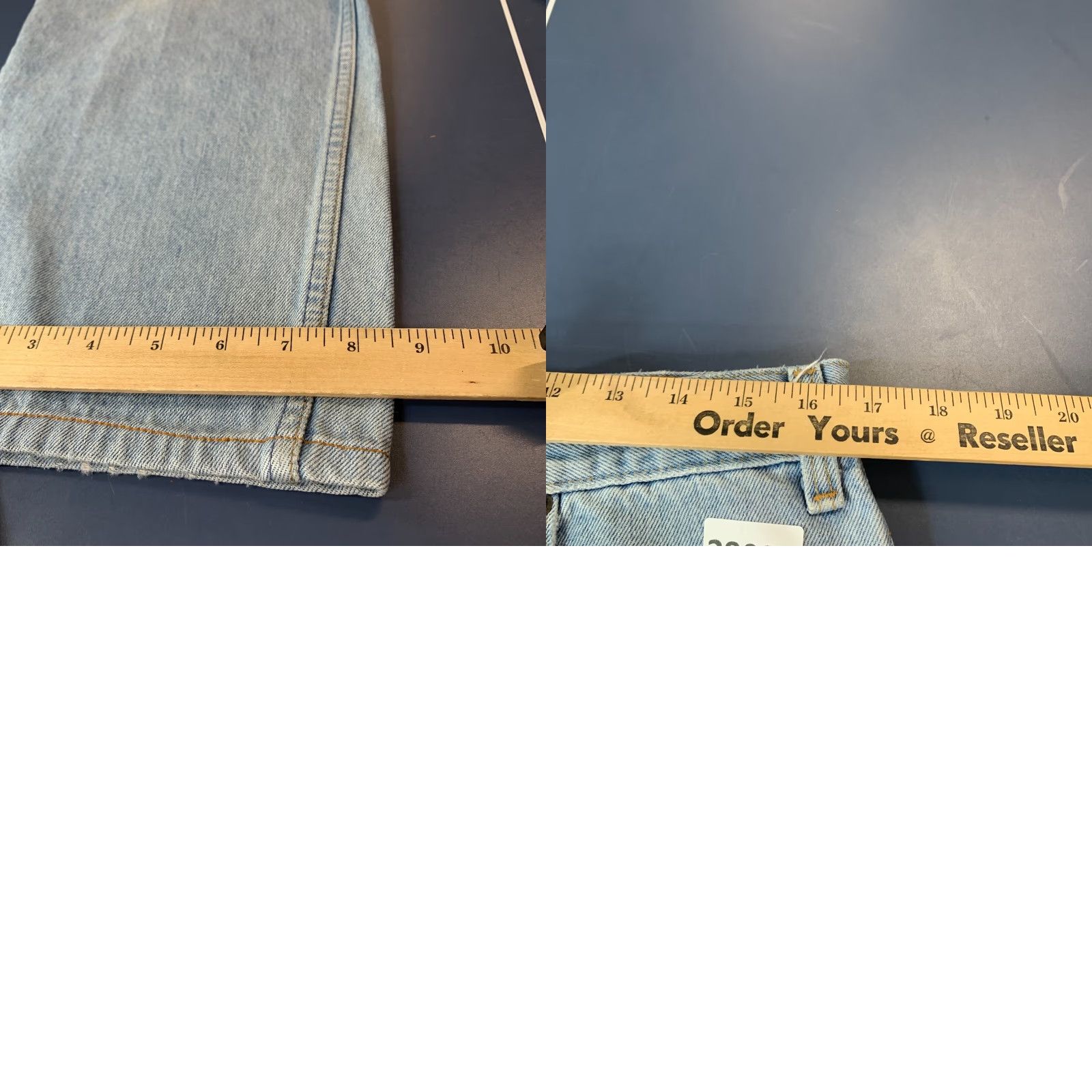 Gap VINTAGE Gap Jeans Mens 33x30 Blue Denim Straight Light Wash 90s 2000s Mens Jeans Size US 33 - 10 Thumbnail