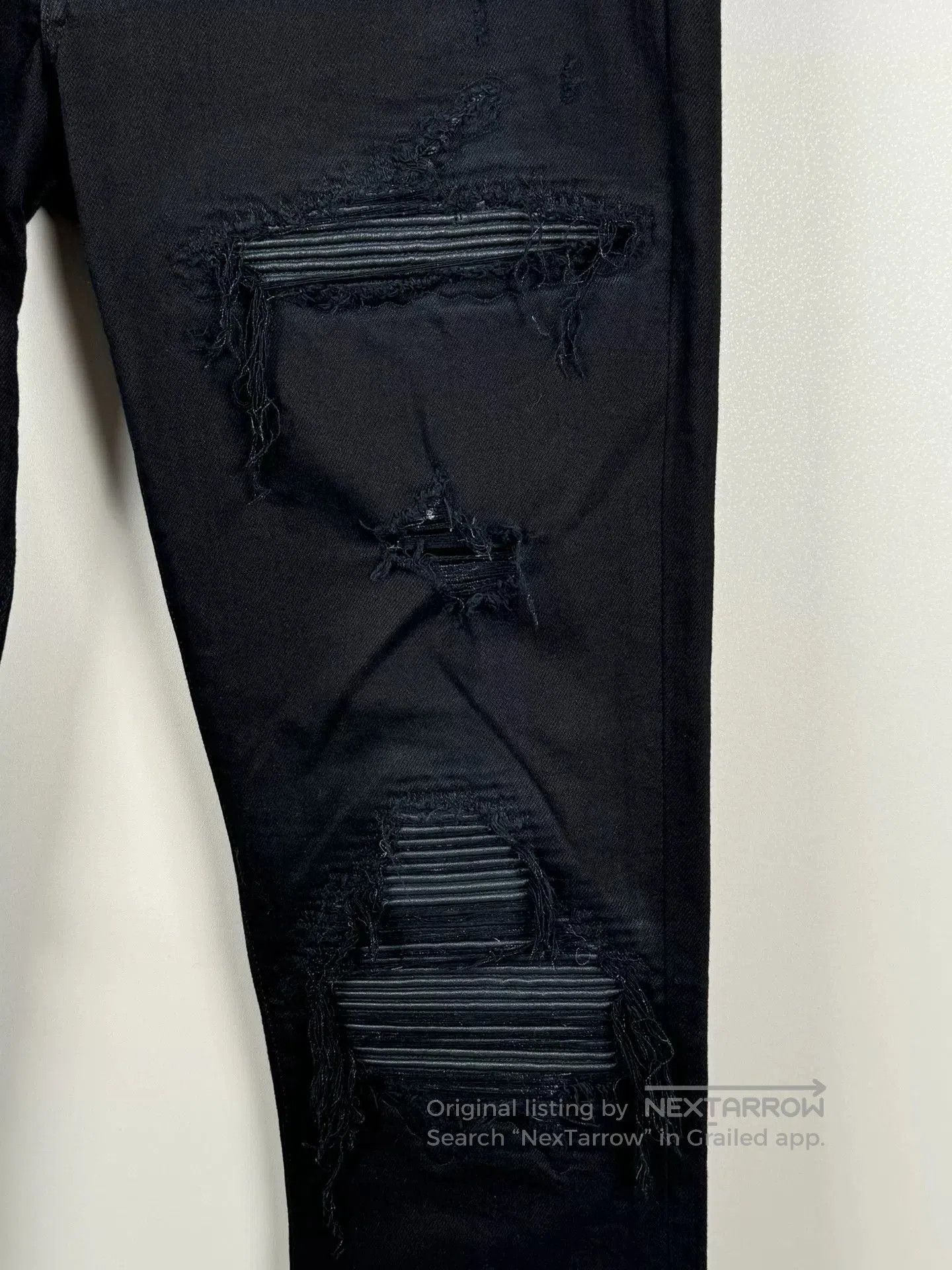 Amiri Amiri MX1 Distressed Denim Pants Size 31. Size US 31 - 6 Thumbnail