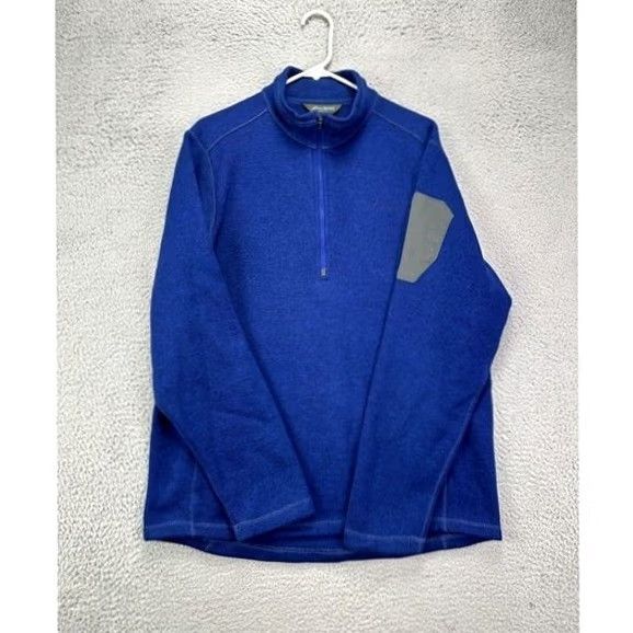 Eddie Bauer Eddie Bauer Shirt Adult XL Blue Quarter Zip Pullover Activewear Long Sleeve Mens Size US XL / EU 56 / 4 - 3 Thumbnail