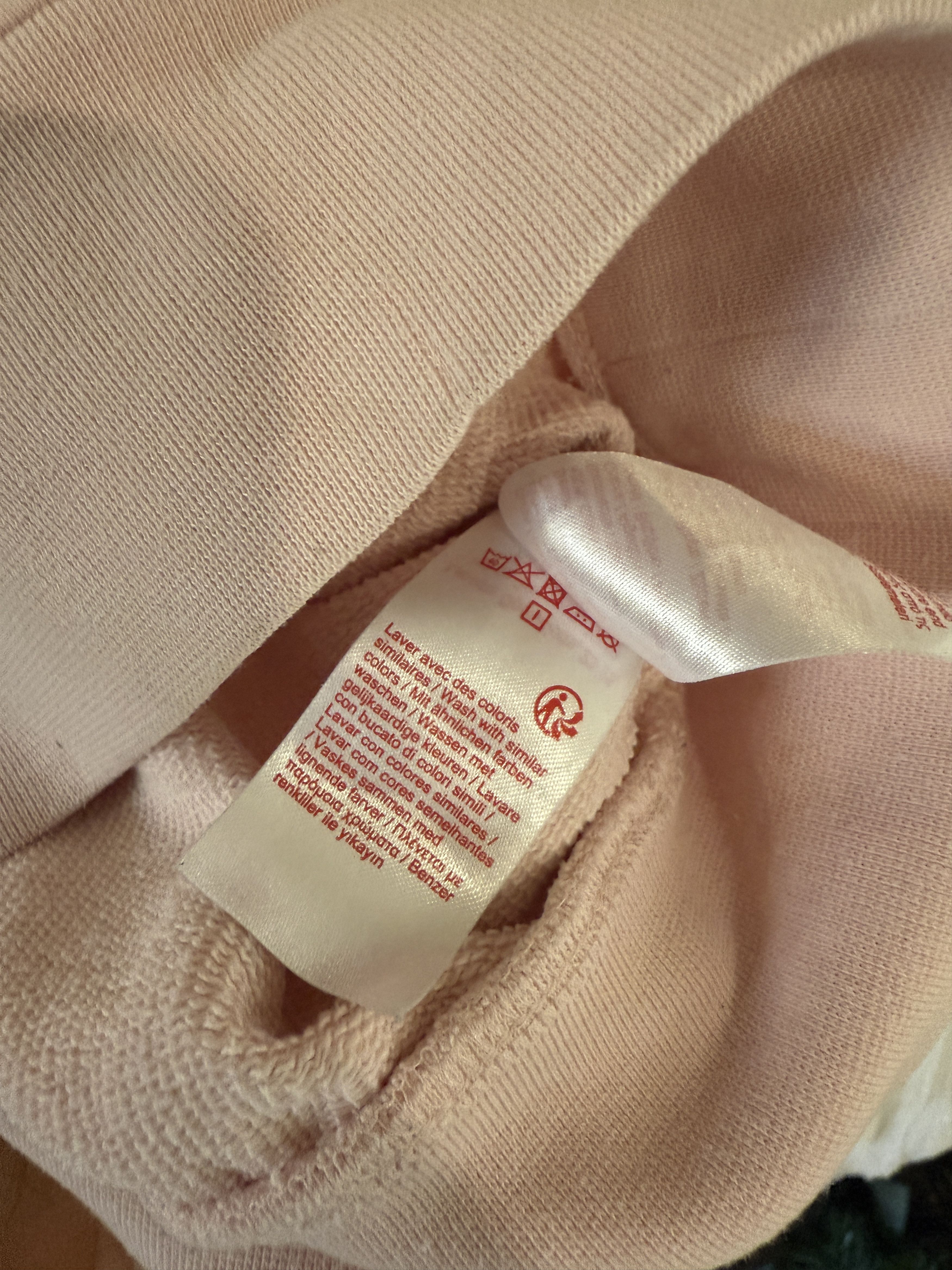 Lacoste × Supreme Supreme x Lacoste Hooded Sweatshirt Pink SS18 Size Large Size US L / EU 52-54 / 3 - 6 Thumbnail