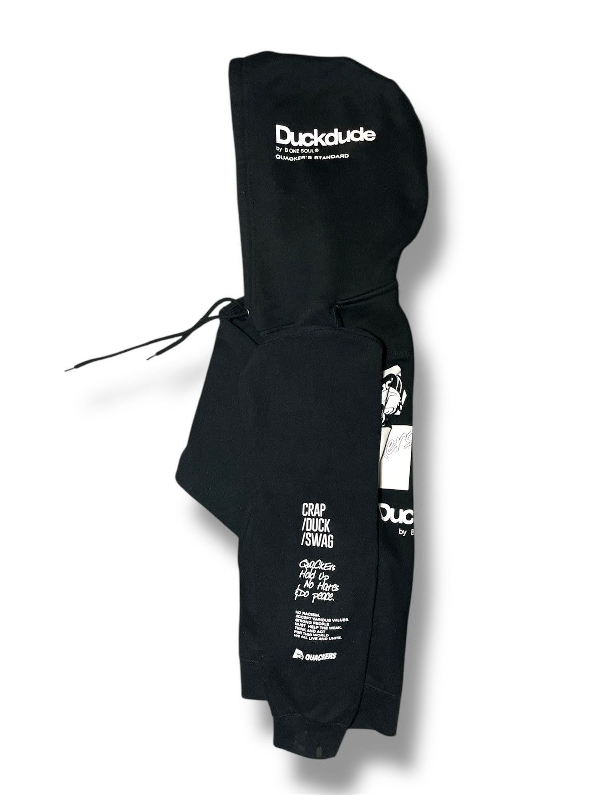 Japanese Brand Duck Dude / Be One Soul Streetwear Hoodies Size US M / EU 48-50 / 2 - 3 Thumbnail