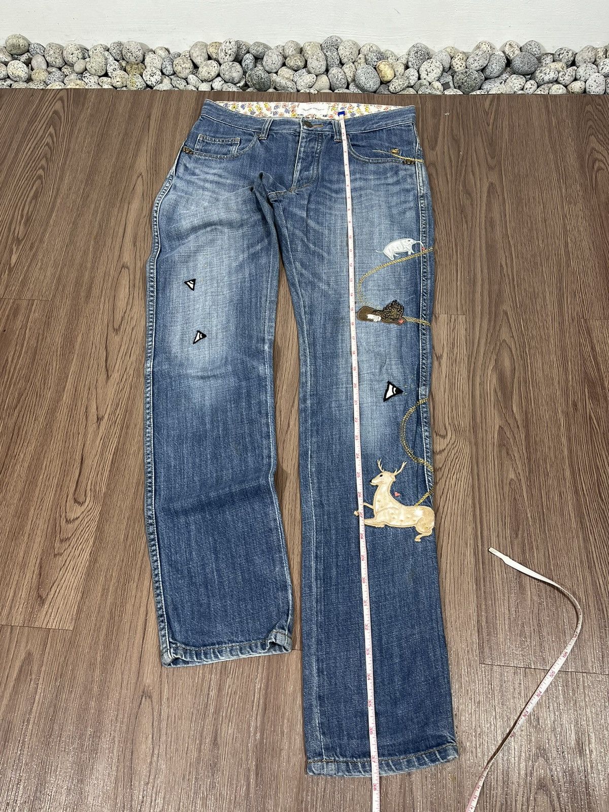 Issey Miyake × Tsumori Chisato Tsumori Chisato Animal Love Jeans Size US 29 - 15 Thumbnail