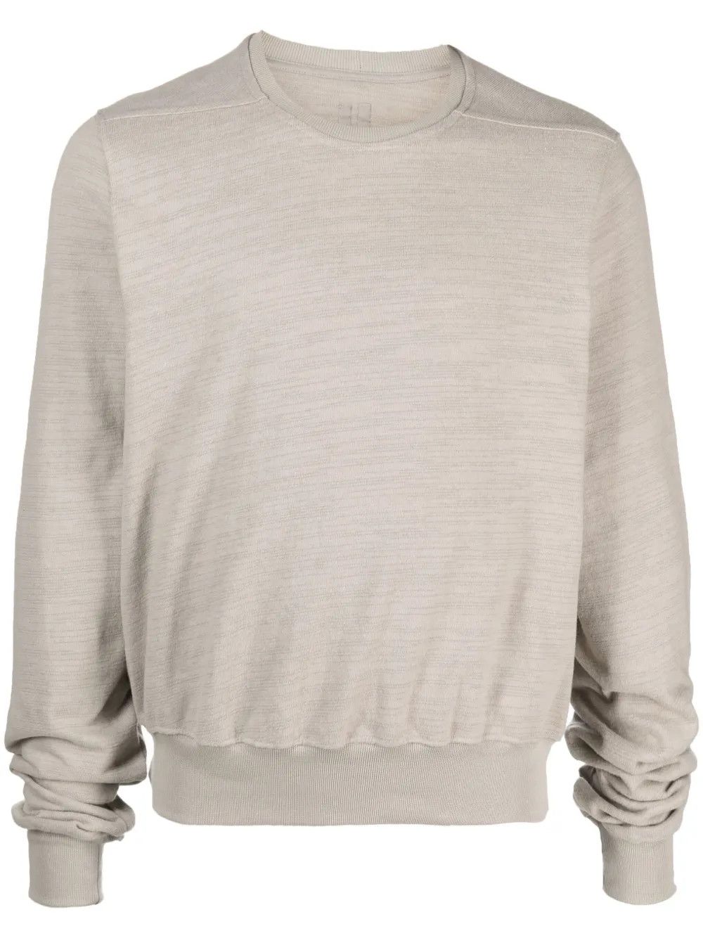Rick Owens o1y0325 Crewneck Sweatshirt in Light Grey Size US S / EU 44-46 / 1 - 1 Thumbnail