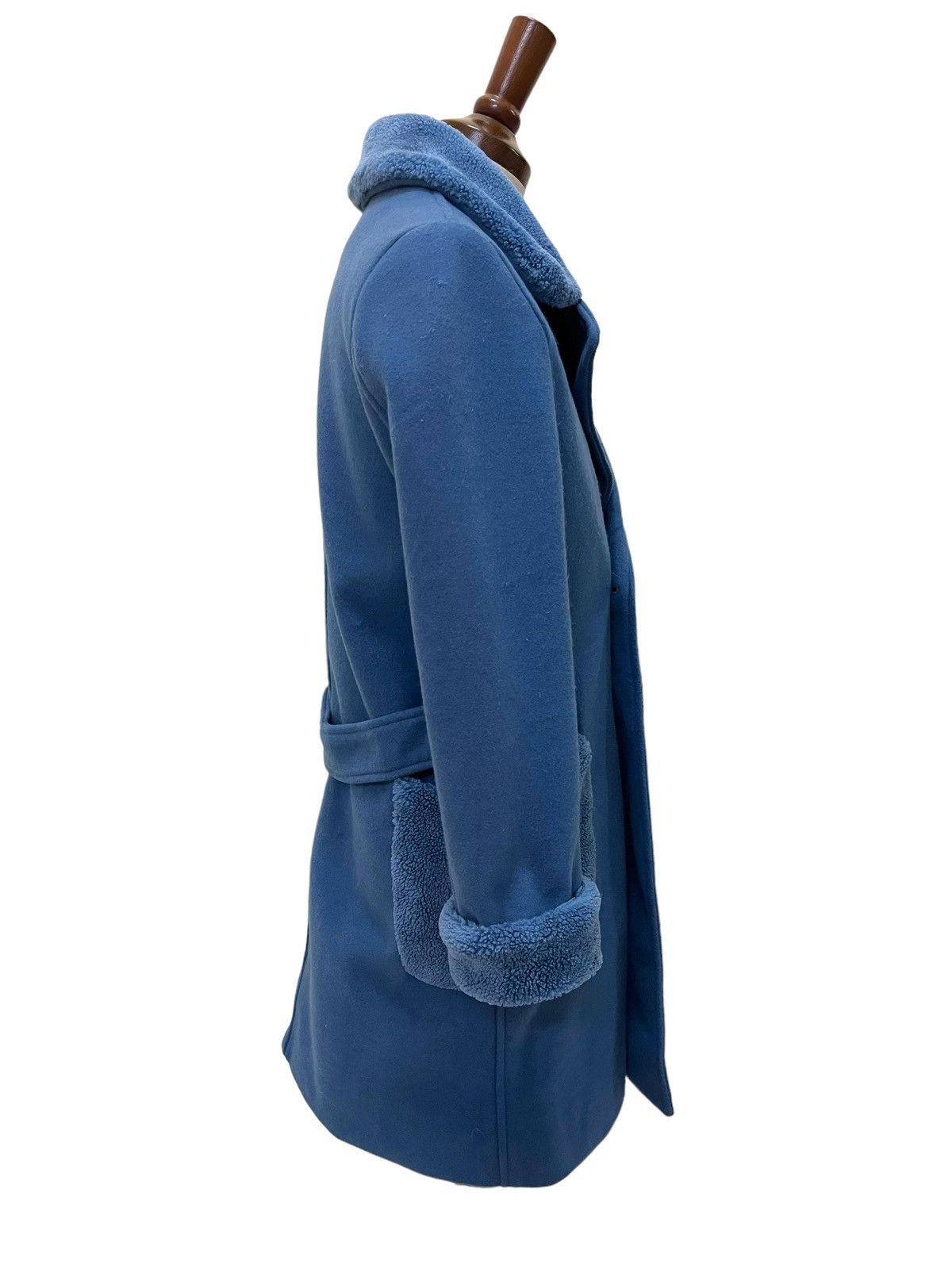 Japanese Brand × Vintage Japanese Brand Sherpa Long Coat Size M / US 6-8 / IT 42-44 - 9 Thumbnail