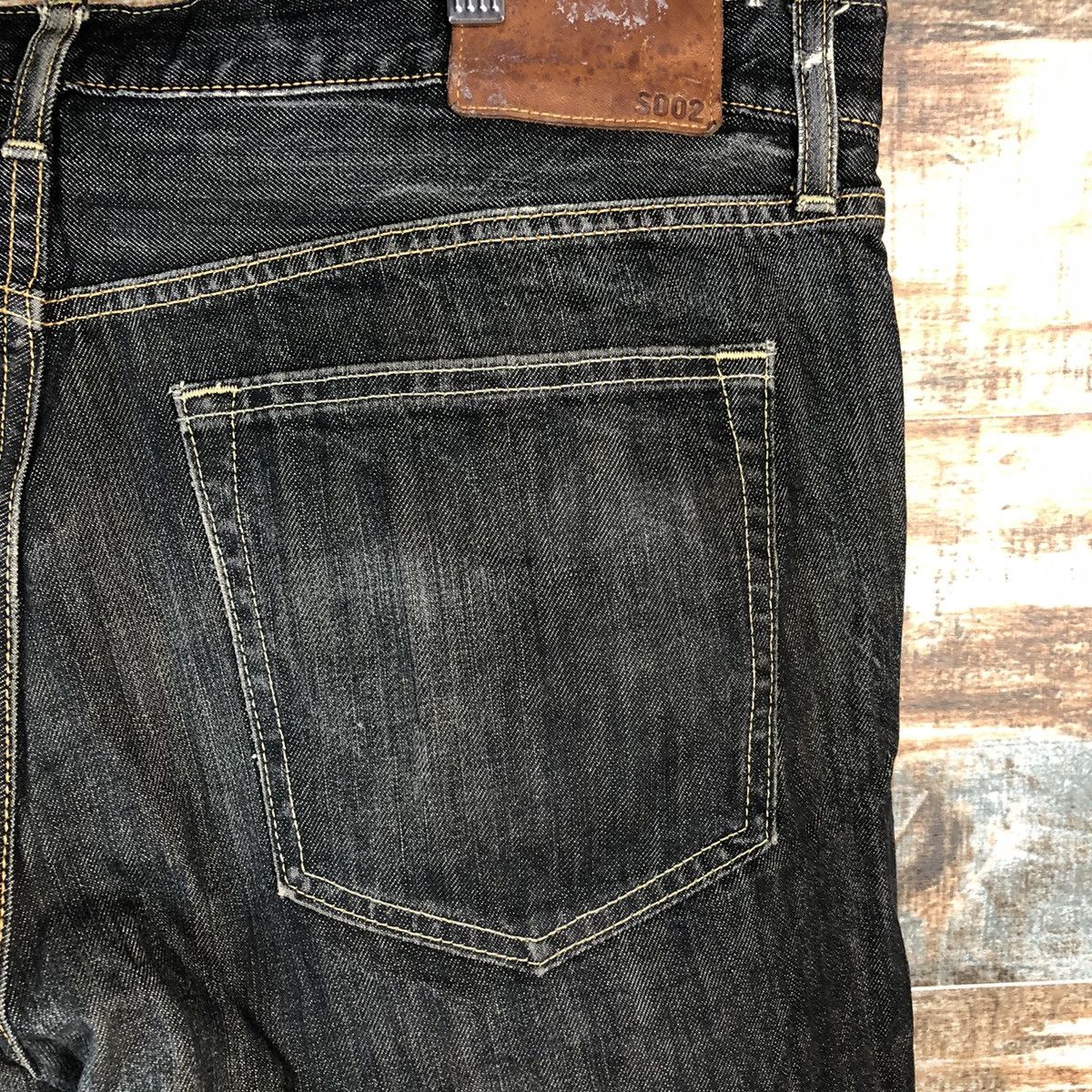 Uniqlo DL Uniqlo Jeans Black Distressed Denim Pants #C156 Size US 38 / EU 54 - 17 Thumbnail