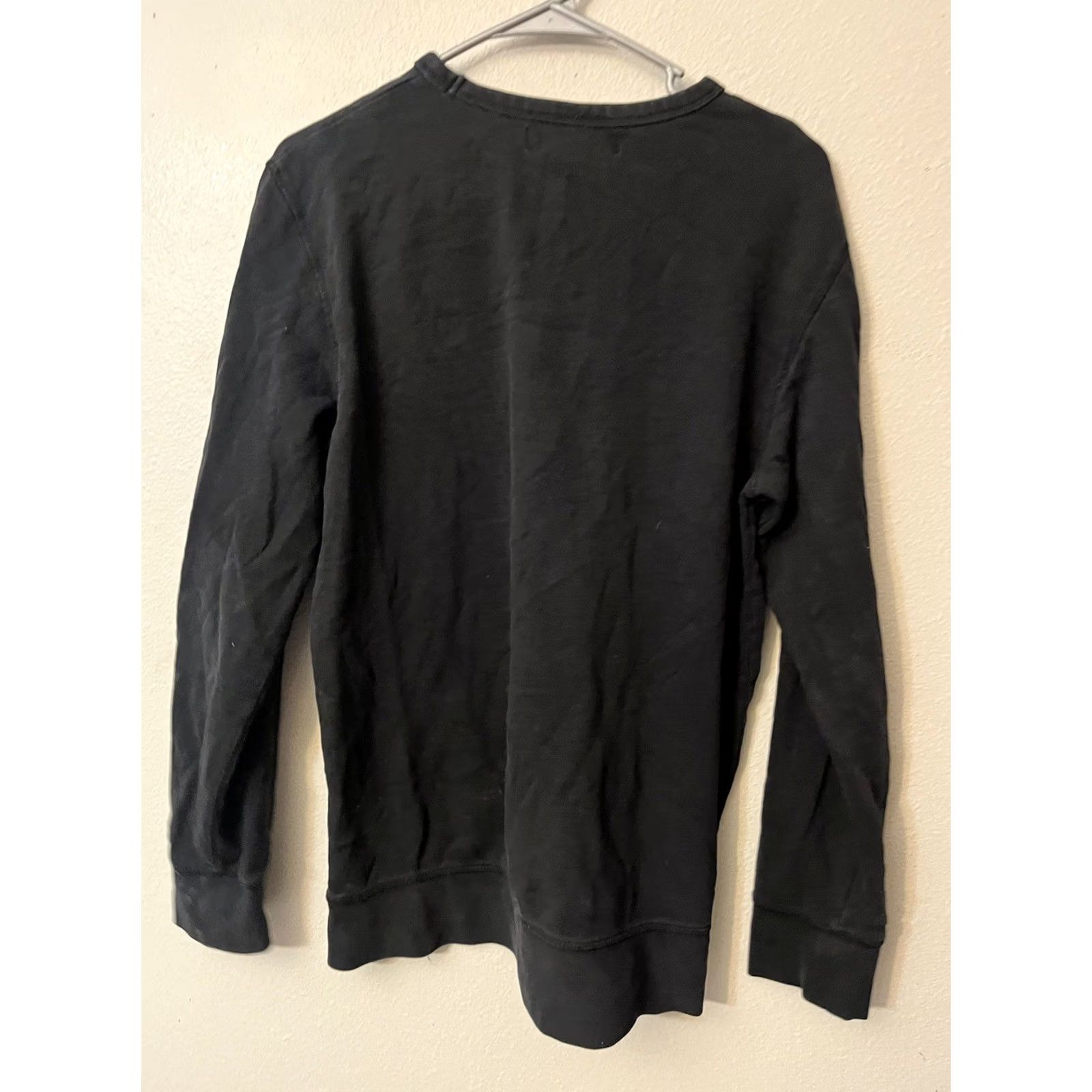 H&M L.O.G.G. H&M North Bay Motor Club Sweater Jumper Black Graphic Print Logo Men's M Size US M / EU 48-50 / 2 - 2 Thumbnail