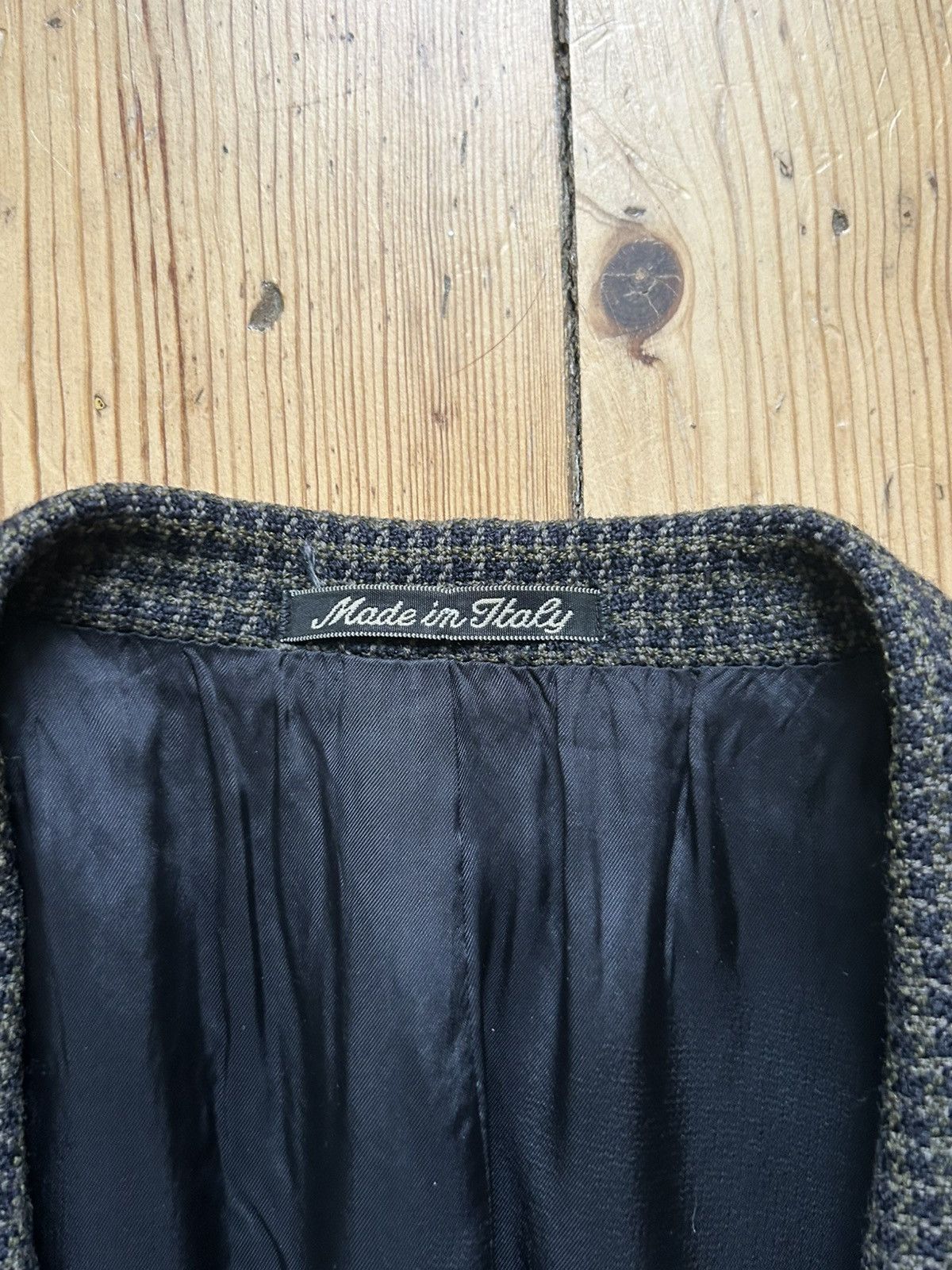 Giorgio Armani Vintage Georgio Armani Blazer checkered Size 44R - 2 Thumbnail
