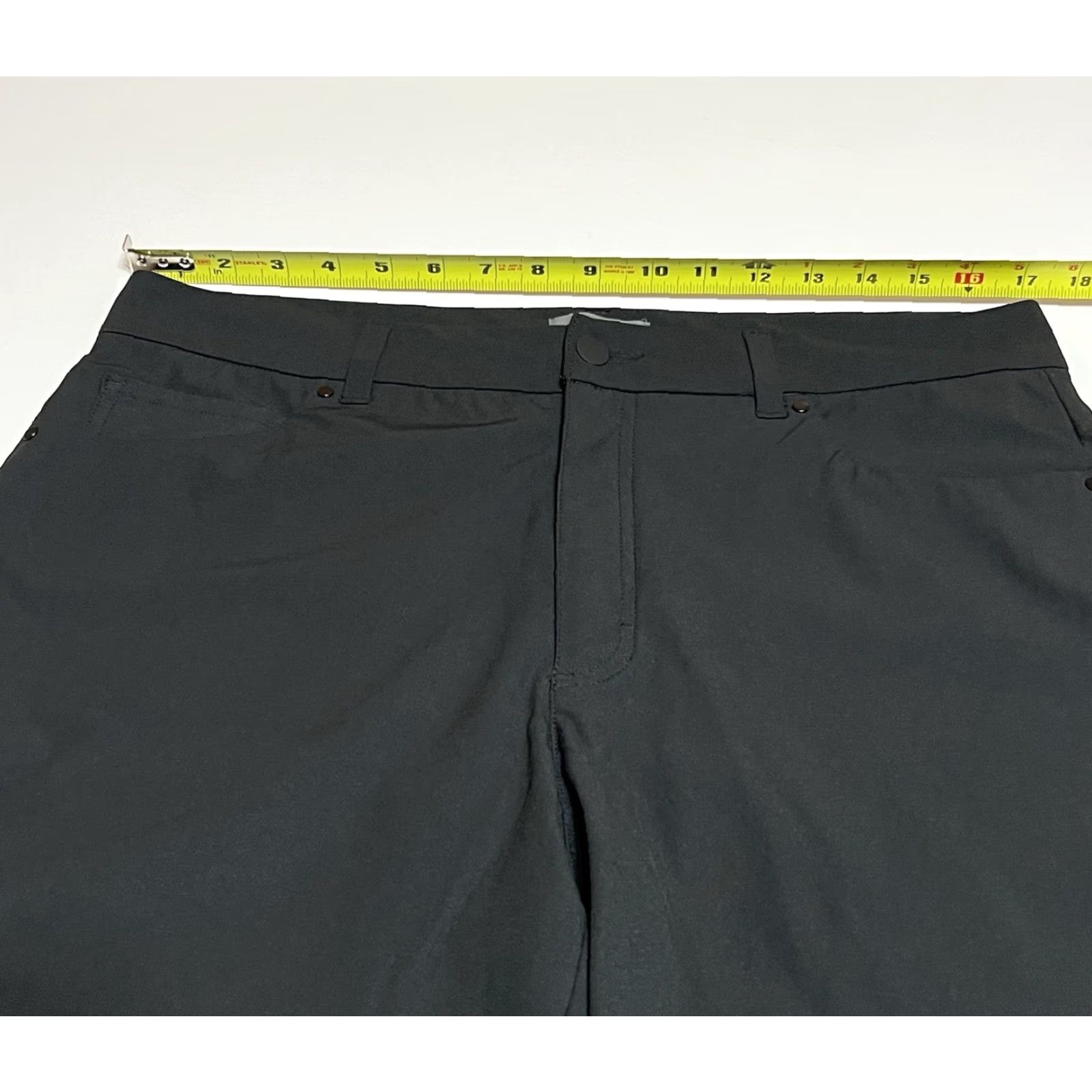 Vintage VRST Limitless 4-Way Stretch Athletic Chino Pants Mens 35x30 35x28 Black Size US 35 - 3 Thumbnail