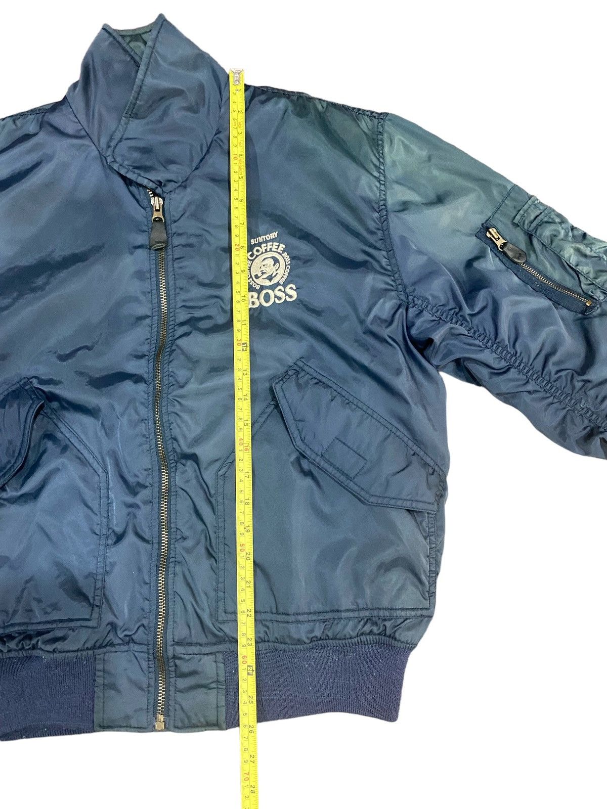 Japanese Brand Vintage SUNTORY BOSS coffee Bomber Jacket Size US M / EU 48-50 / 2 - 11 Thumbnail