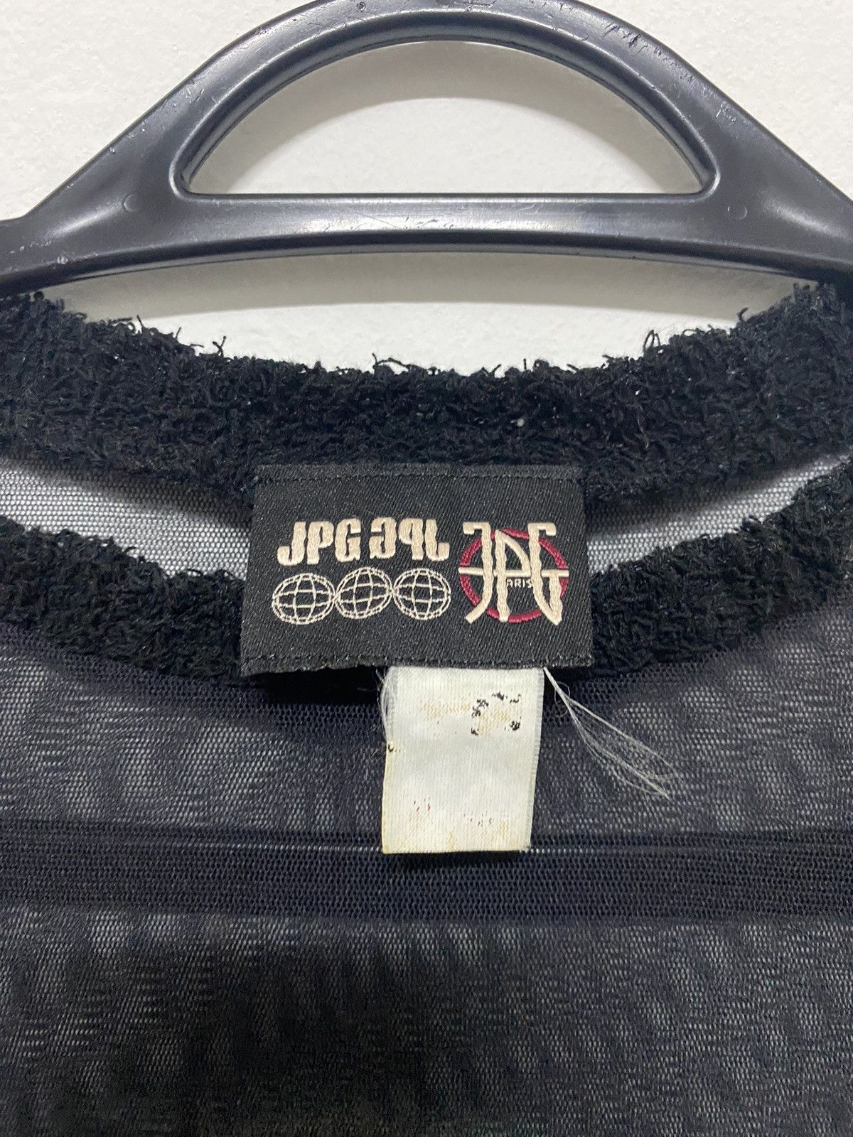 Jean Paul Gaultier 90s Vintage Jean Paul gaultier Mesh Trompe-L'oeil Size M / US 6-8 / IT 42-44 - 9 Thumbnail