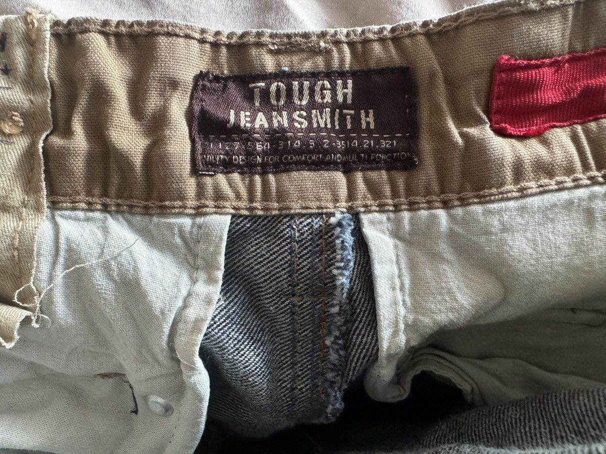 Japanese Brand × Jean Vintage Tough Jeansmith Bootcut Embroidered Japanese Denim Size US 29 - 3 Thumbnail