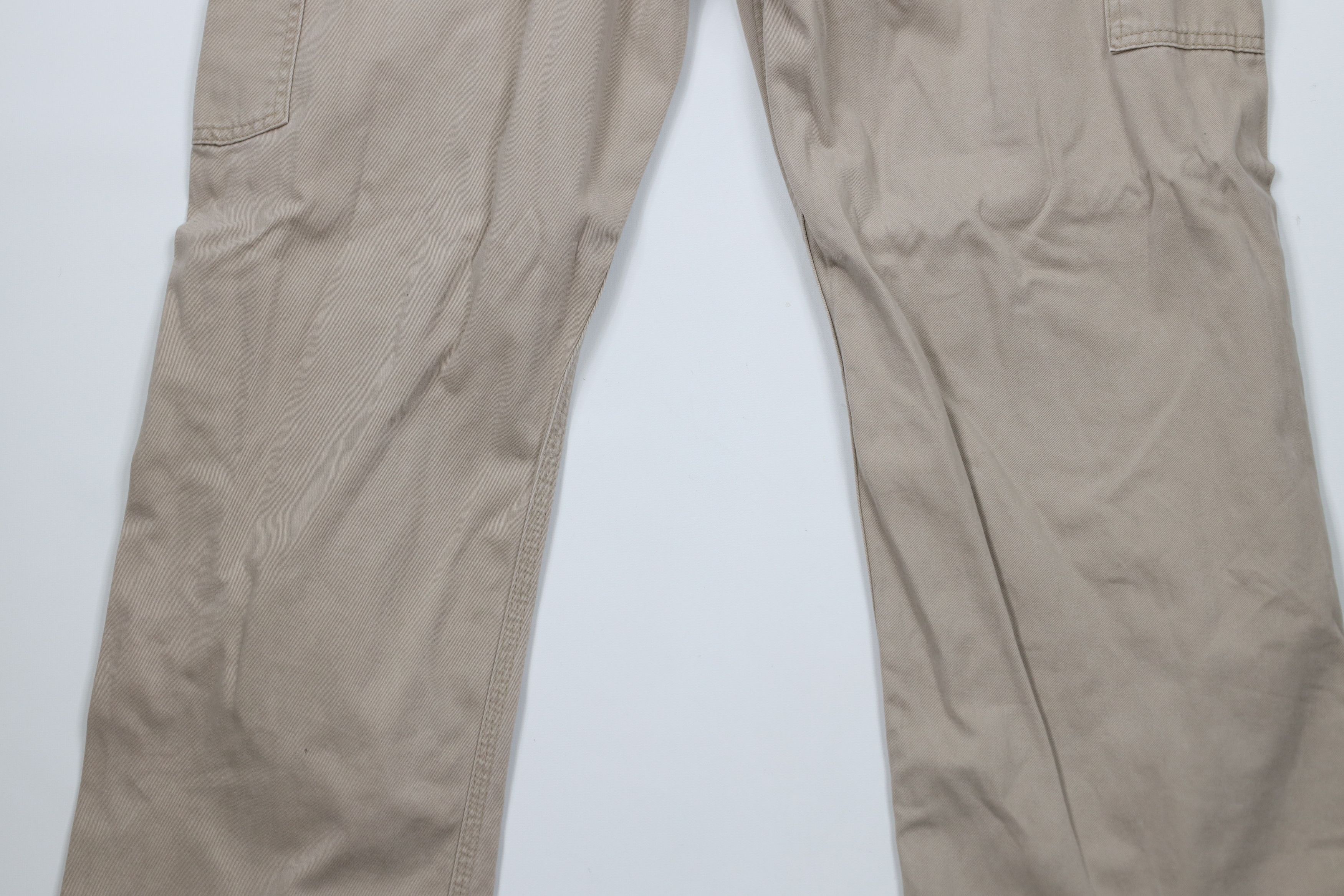 Carhartt × Vintage Vintage Carhartt Wide Leg Dungaree Chino Pants Beige Cotton Size US 38 / EU 54 - 12 Thumbnail