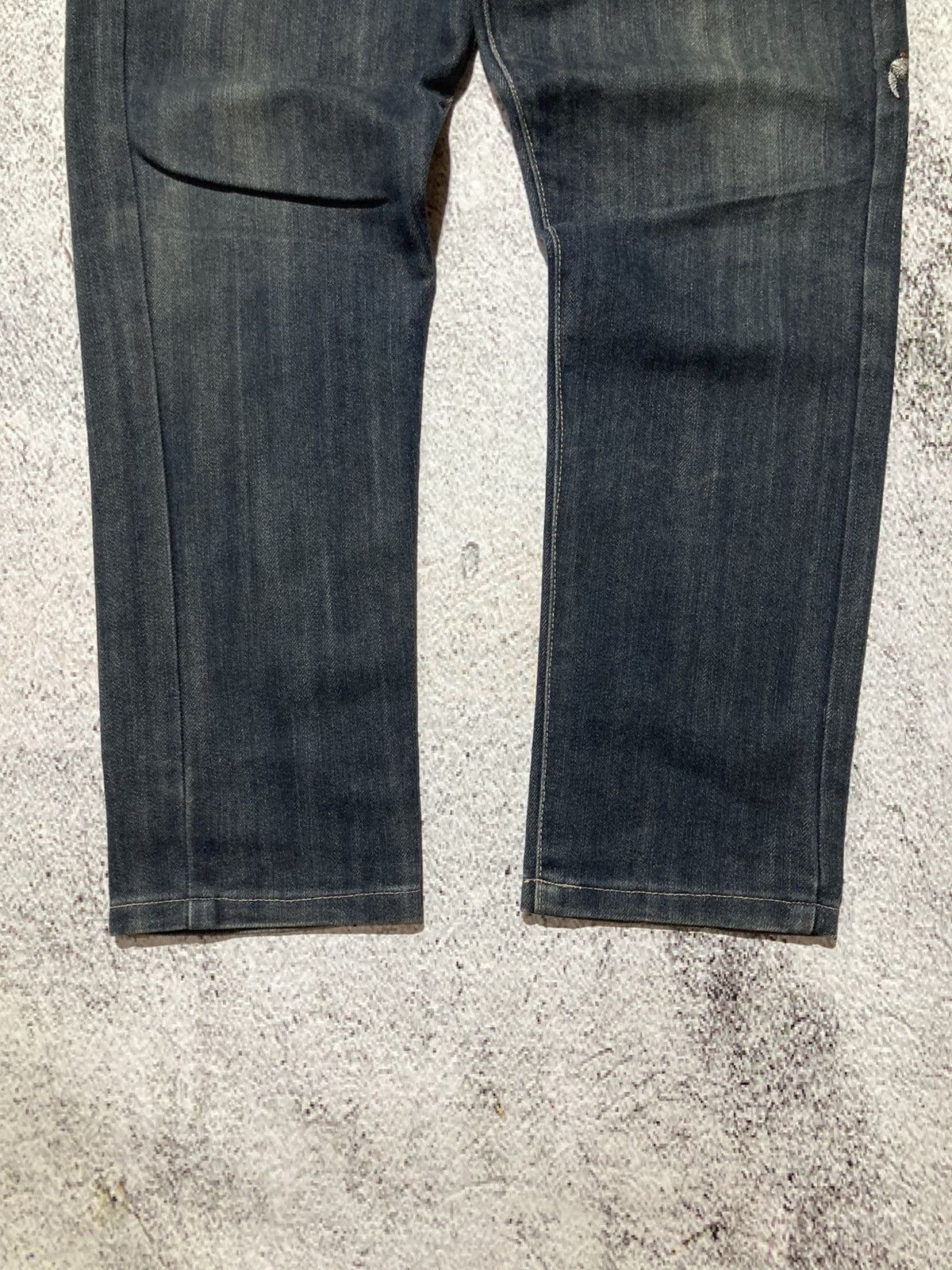 Japanese Brand 2000s Sugoi Tatto Embroidery Dragon Tiger Denim Jeans Size US 29 - 14 Thumbnail