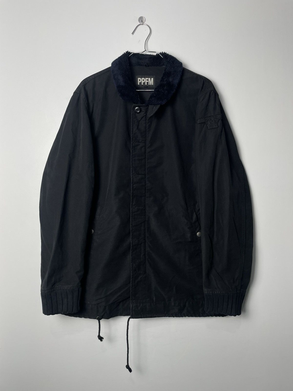 PPFM Vintage PPFM Japan USN-Deck Navy Jacket Size US L / EU 52-54 / 3 - 1 Thumbnail