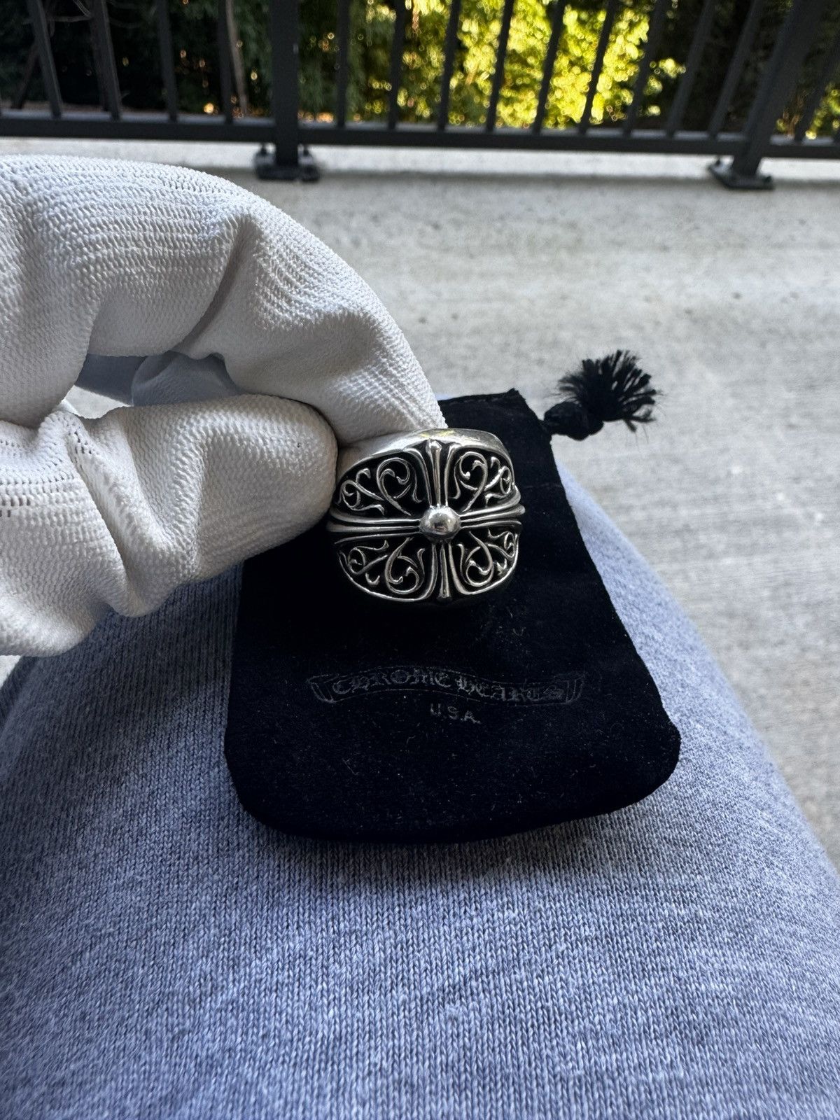 Chrome Hearts Chrome Hearts Oval Ring Size ONE SIZE - 2 Thumbnail