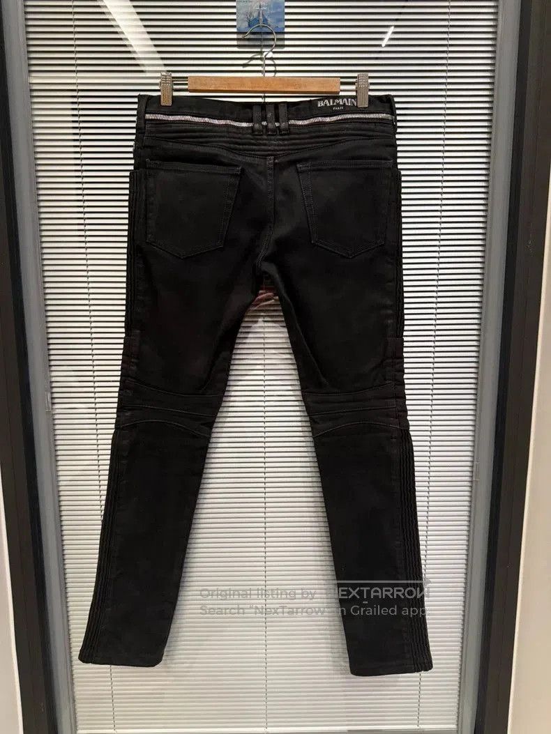 Balmain Balmain Black Denim Pants Size 30. Size US 30 / EU 46 - 2 Thumbnail