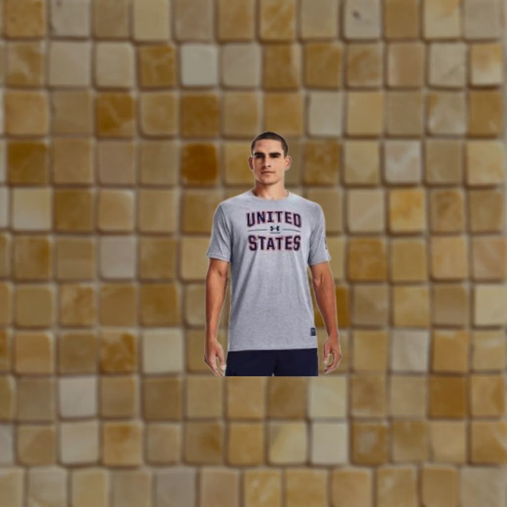 Under Armour Under Armour Mens Freedom United States Shirt Gray XL Size US XL / EU 56 / 4 - 1 Preview