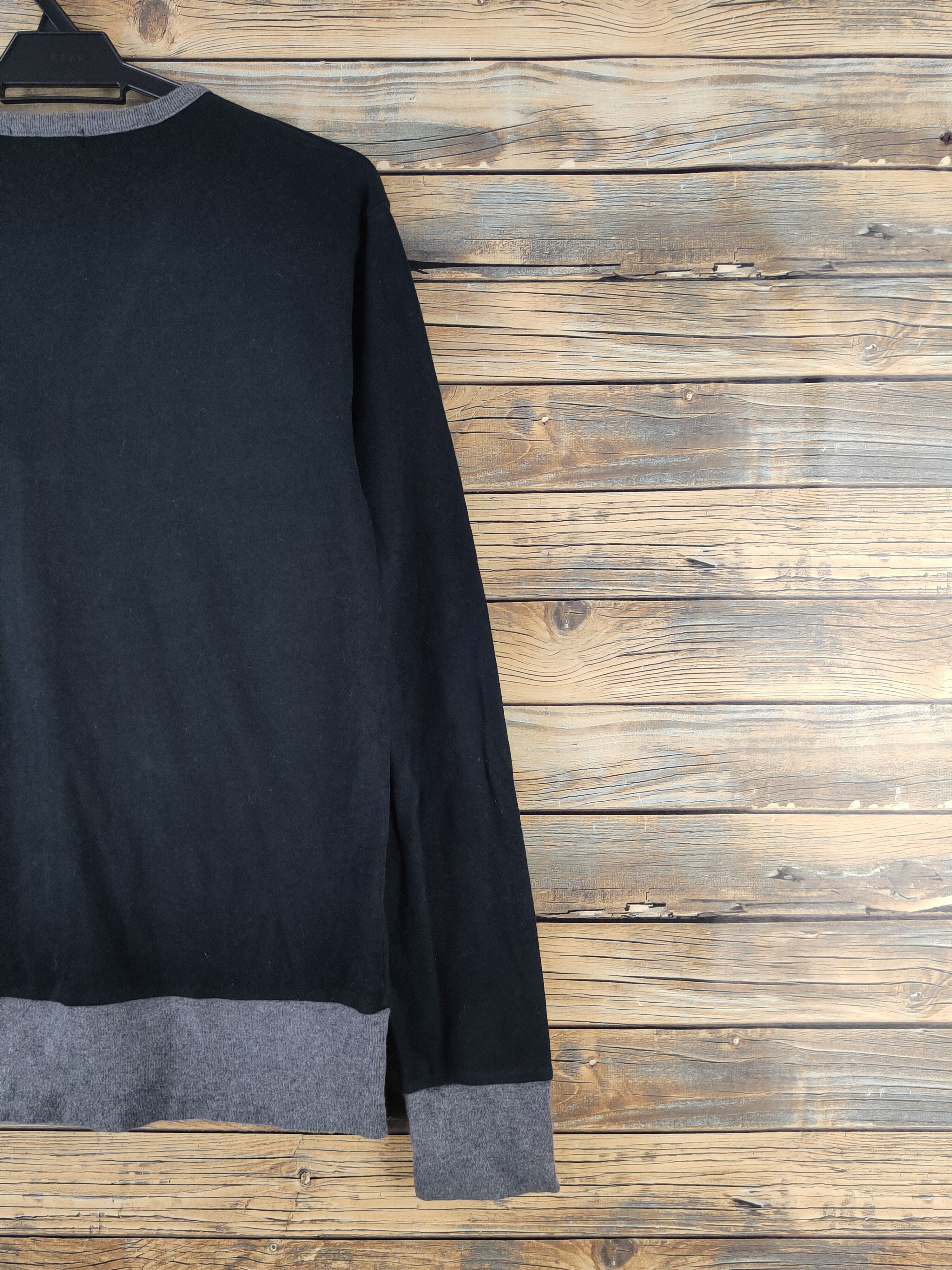 Japanese Brand DL Beams Black Cardigan streetwear japan #2471 Size US M / EU 48-50 / 2 - 9 Thumbnail