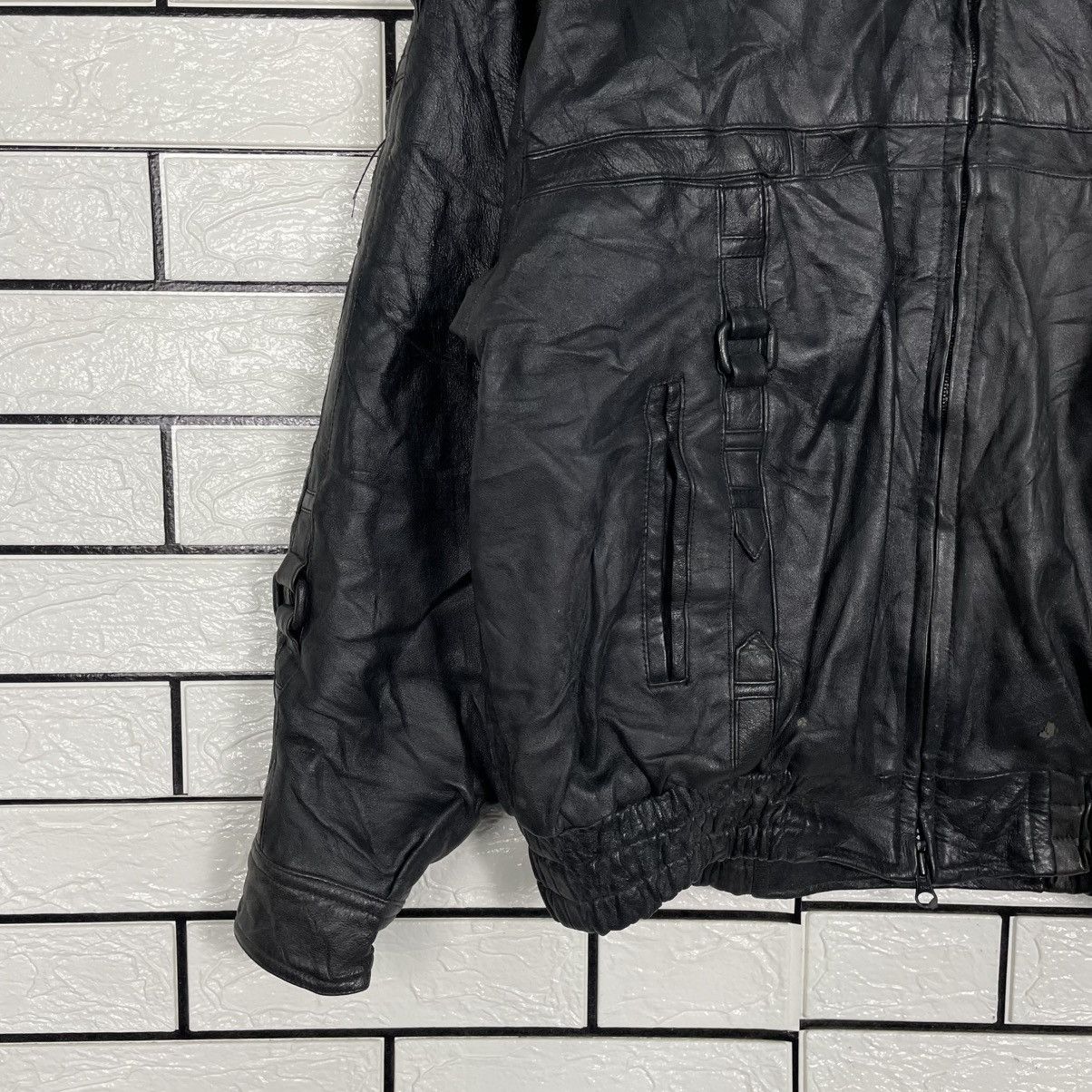 Other Wondorin Black Leather Jacket Size US M / EU 48-50 / 2 - 3 Thumbnail