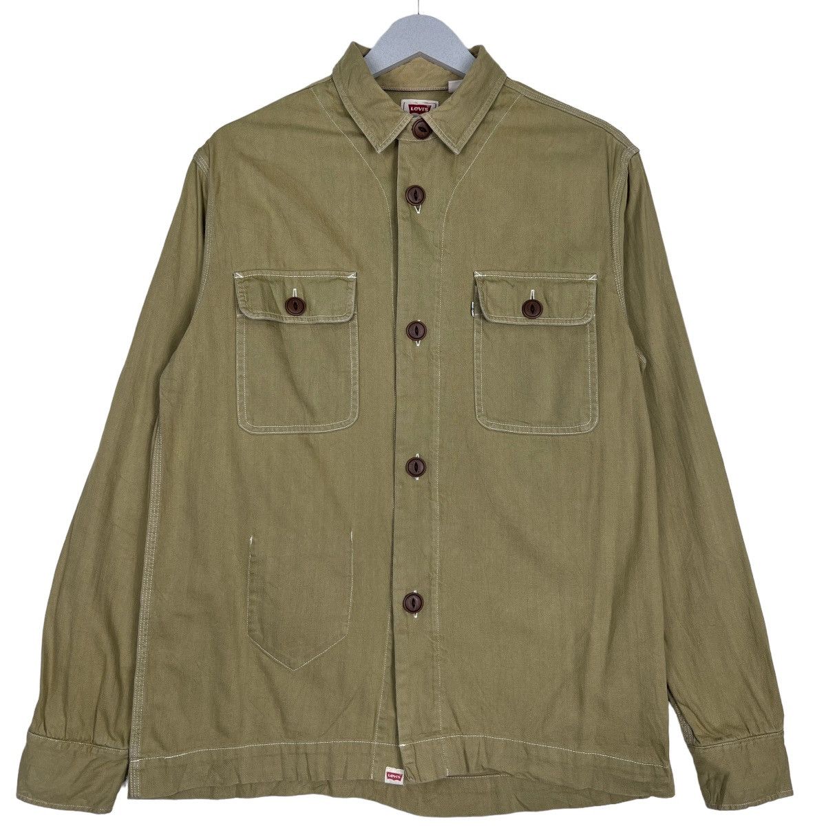 Levi's 🔥 LEVIS SHIRT JACKET Size US M / EU 48-50 / 2 - 1 Thumbnail