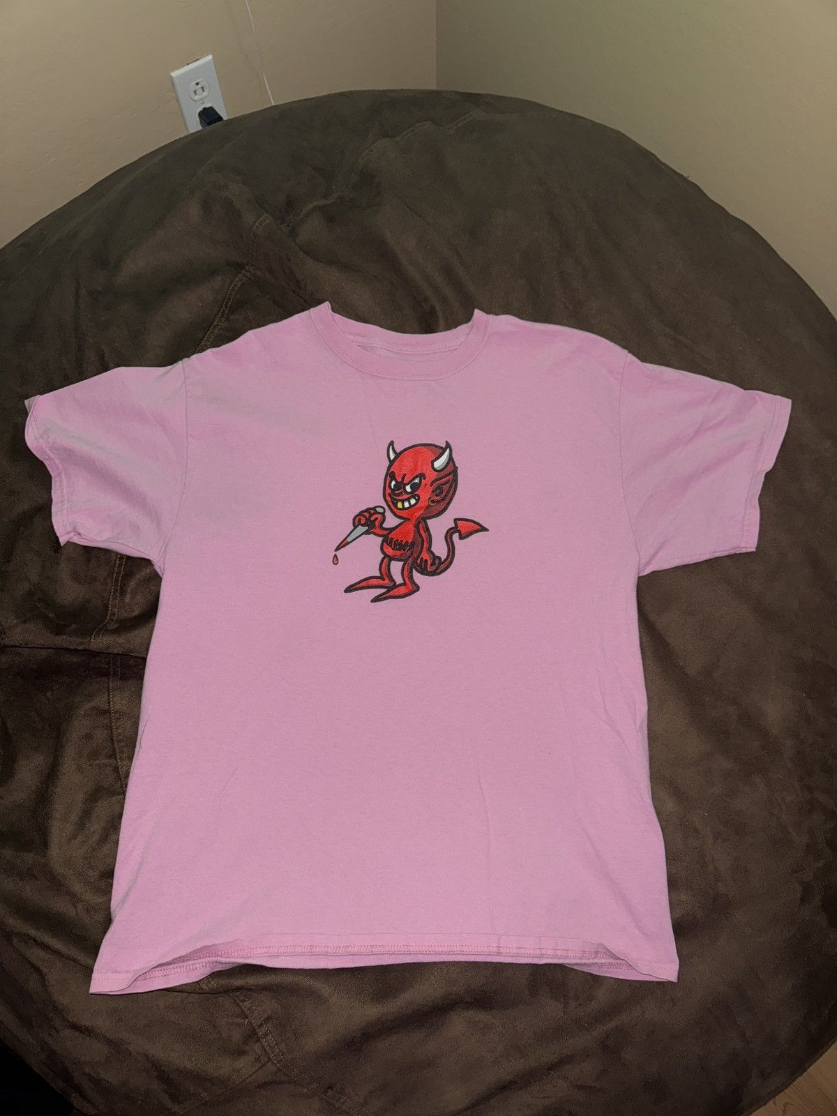 Ransom Clothing Rare OG Ransom Pink Devil Tee Size US L / EU 52-54 / 3 - 1 Thumbnail