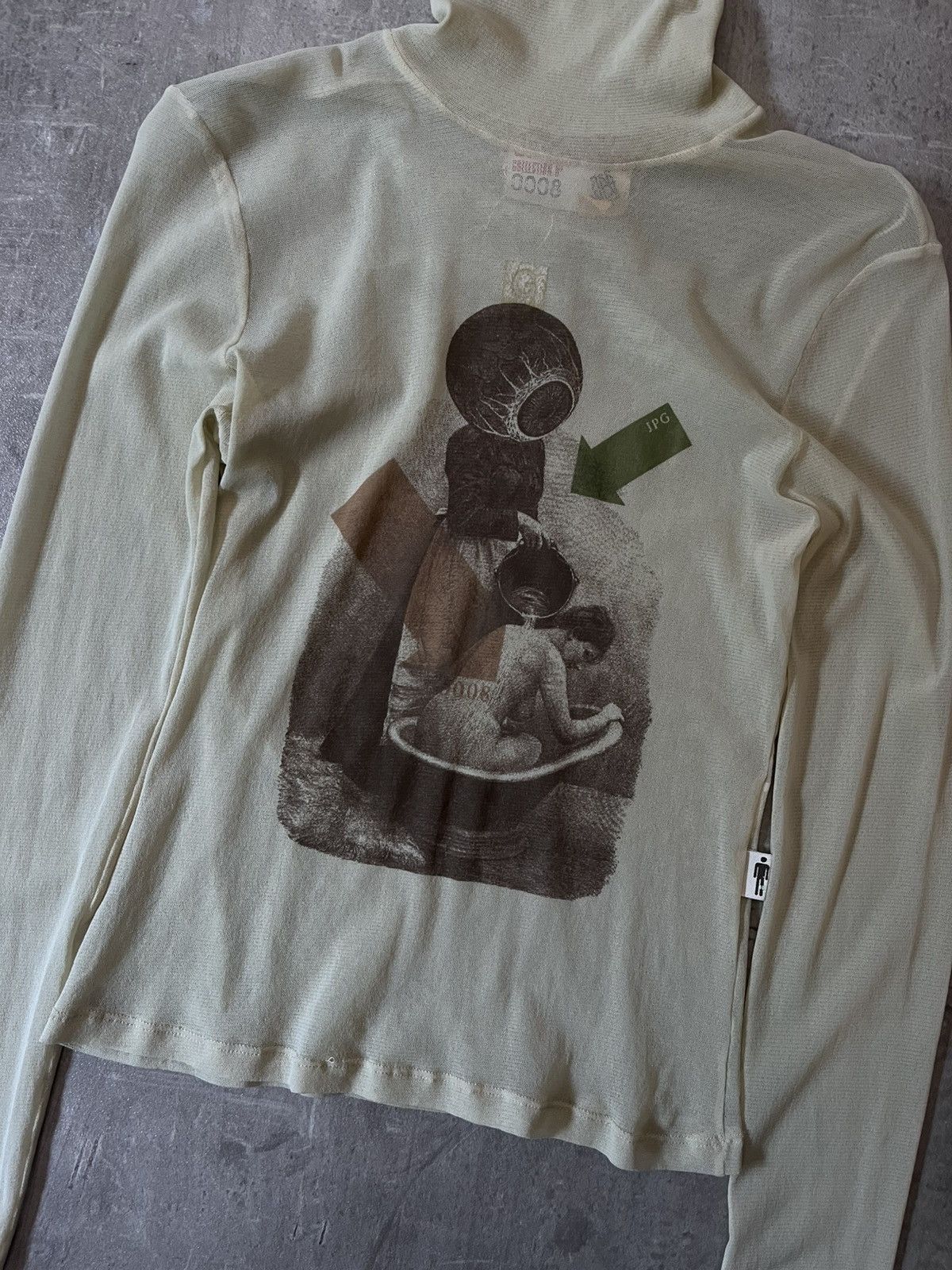 Jean Paul Gaultier Jean Paul Gaultier A/W 2003 Eyeball mesh top long Size US S / EU 44-46 / 1 - 2 Thumbnail