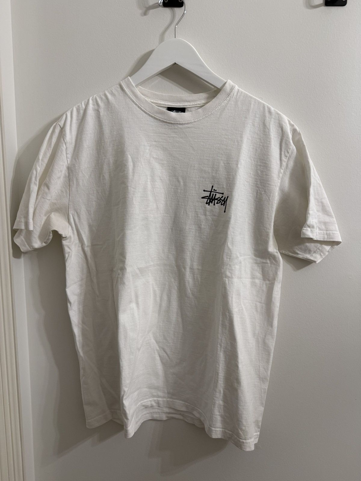 Stussy Classic Stock Logo Tee Size US M / EU 48-50 / 2 - 1 Thumbnail
