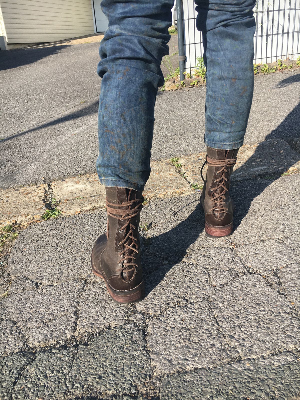 Neil Barrett Leather biker boots Size US 6 / IT 36 - 9 Thumbnail