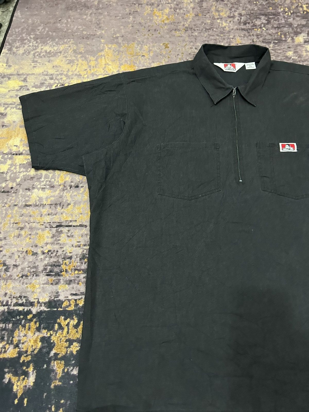 Ben Davis Vintage Ben Davis Half Zipper Shirt Size US XL / EU 56 / 4 - 3 Thumbnail