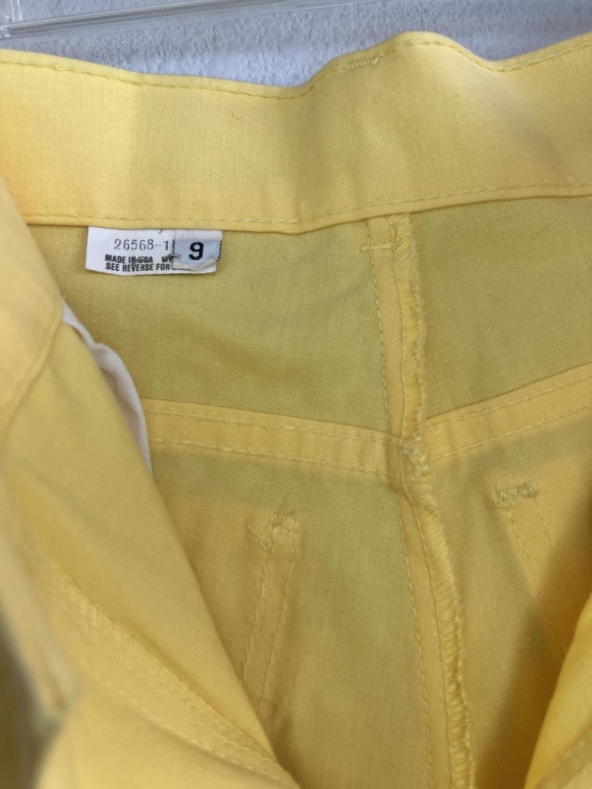 Levi's Super Vintage 1980s Levis Yellow High Waist Mom Jeans Style Size 32" / US 10 / IT 46 - 4 Thumbnail