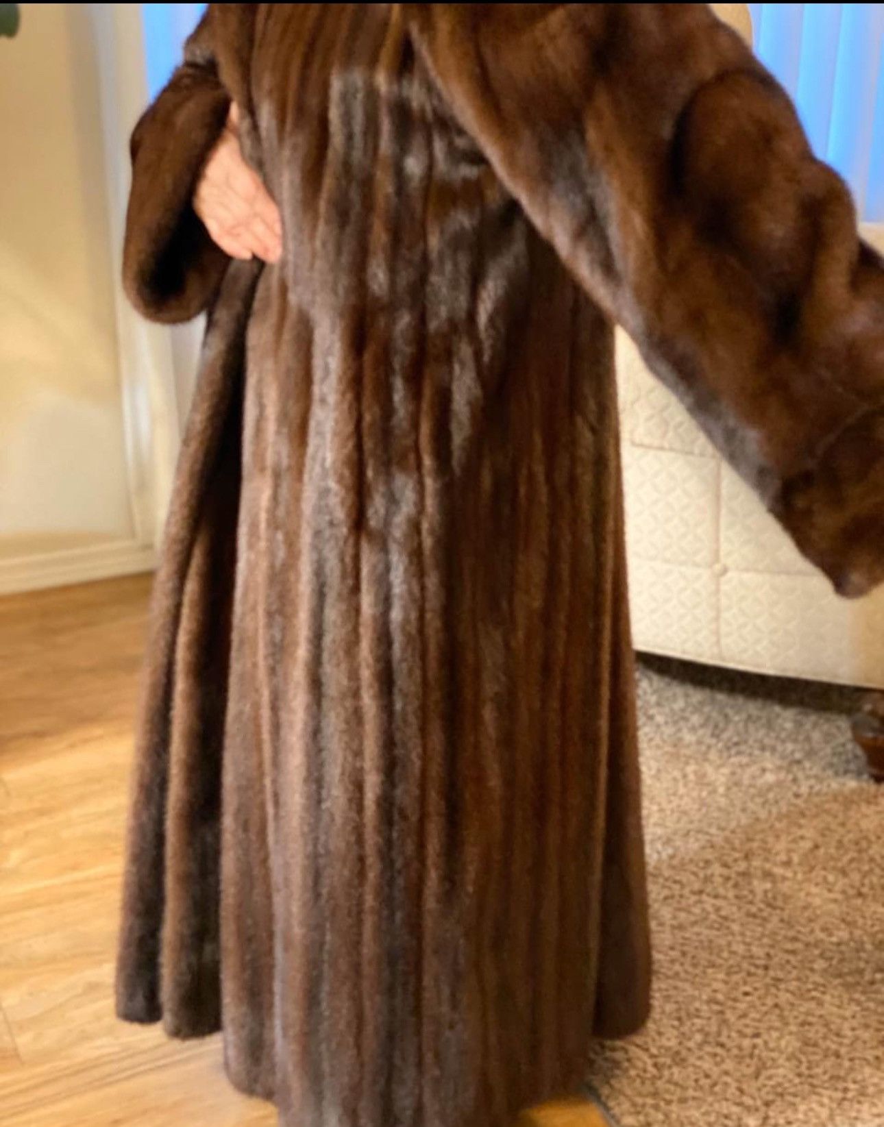 Other Mink fur coat full length Size ONE SIZE - 4 Thumbnail