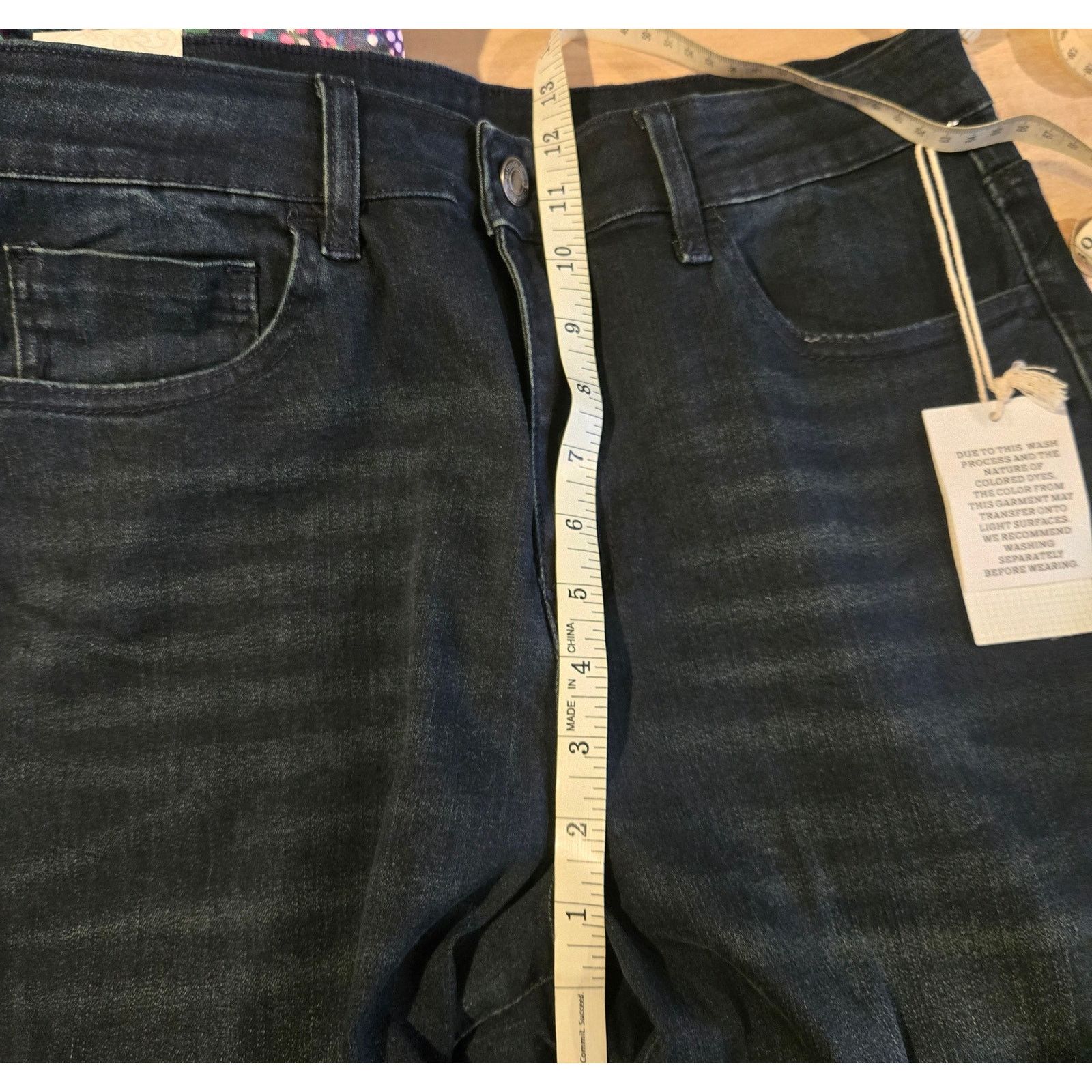 Other NWT Grace & Lace dark wash Straight leg jean sz 14 Size 36" / US 14 / IT 50 - 6 Thumbnail
