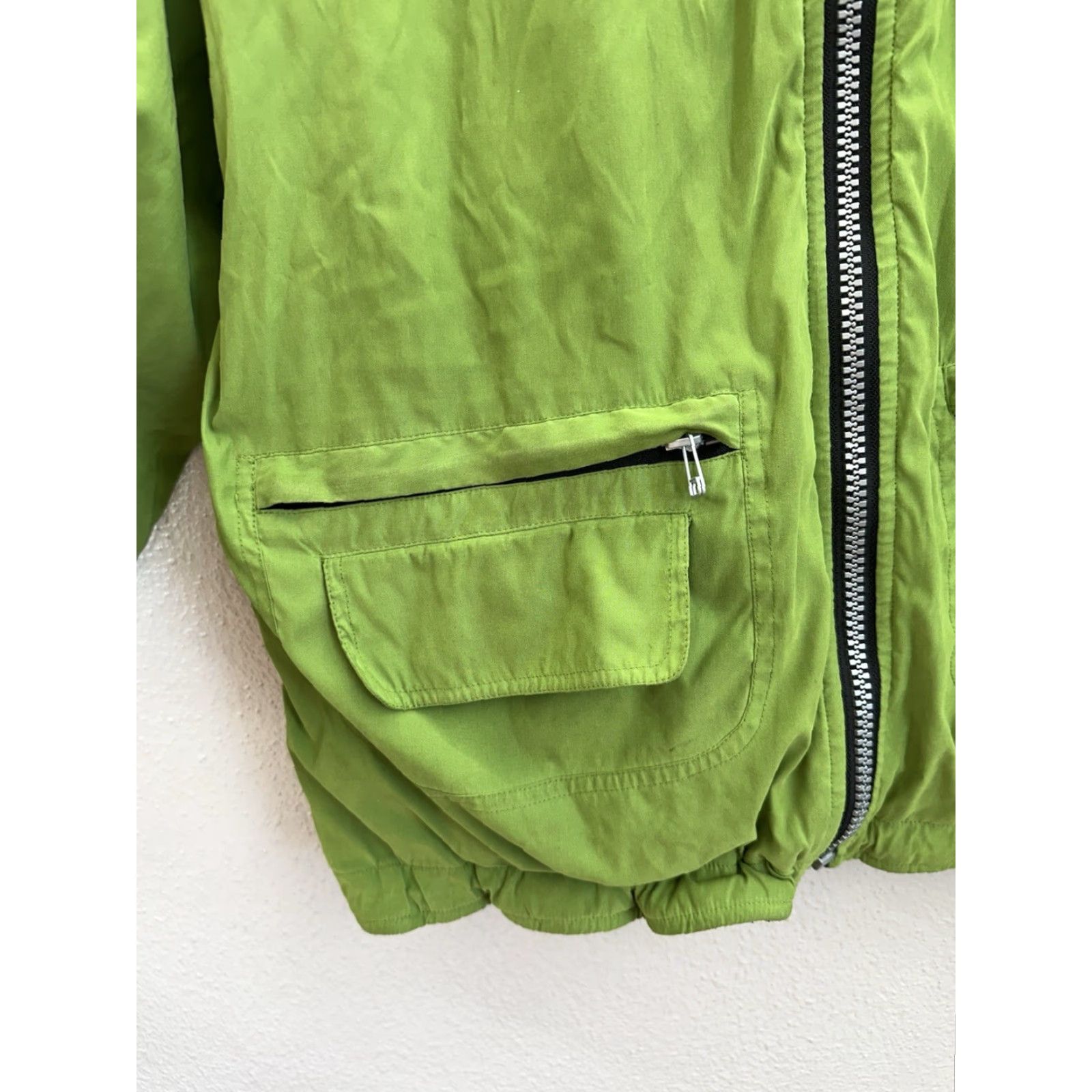 CO Colebrook & Co Womens Jacket Size Small Reversible Black Green Zip Up Fleece Jacket Size S / US 4 / IT 40 - 3 Thumbnail