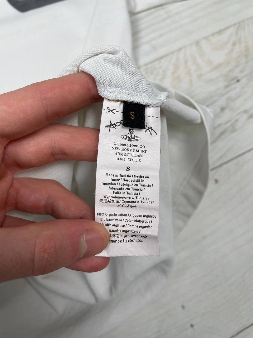 Vivienne Westwood Vivienne Westwood Anglomania New Boxy T-Shirt Chaos Orb Size US XL / EU 56 / 4 - 7 Thumbnail