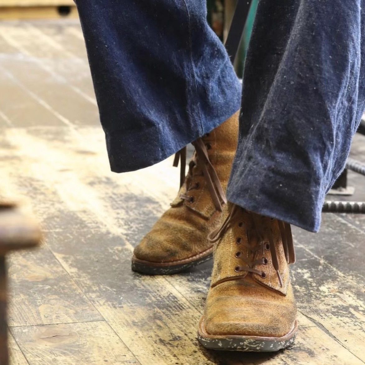 Clinch Boots Clinch Yeager Natural Roughout US9.5 Size US 9.5 / EU 42-43 - 6 Thumbnail