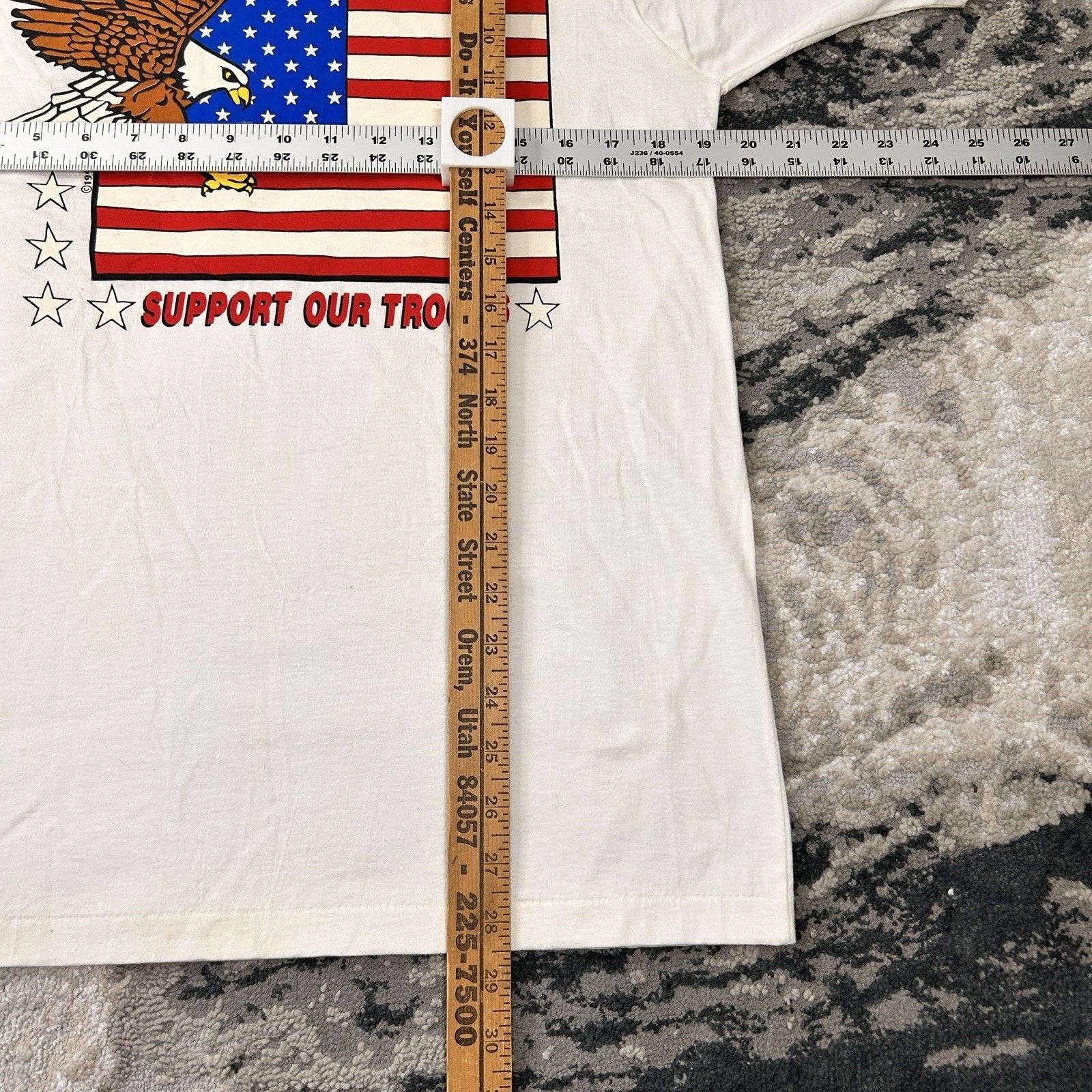 & Other Stories Vintage 1991 Operation Desert Storm Support Our Troops Sz L Size US L / EU 52-54 / 3 - 6 Thumbnail
