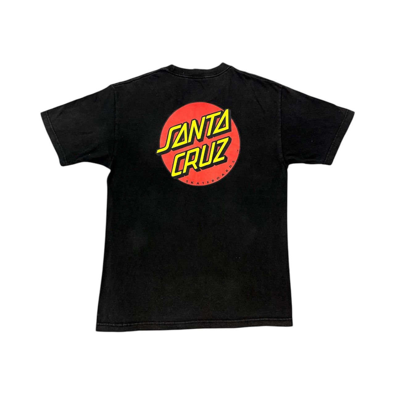 Santa Cruz Skateboards Vintage Santa Cruz Skateboards Sun faded Backhit logo Tshirt Size US M / EU 48-50 / 2 - 1 Thumbnail