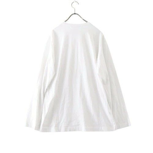 Comme des Garcons SHIRT T-Shirts Long Sleeve Cotton Plain Crewneck White Size US S / EU 44-46 / 1 - 2 Thumbnail