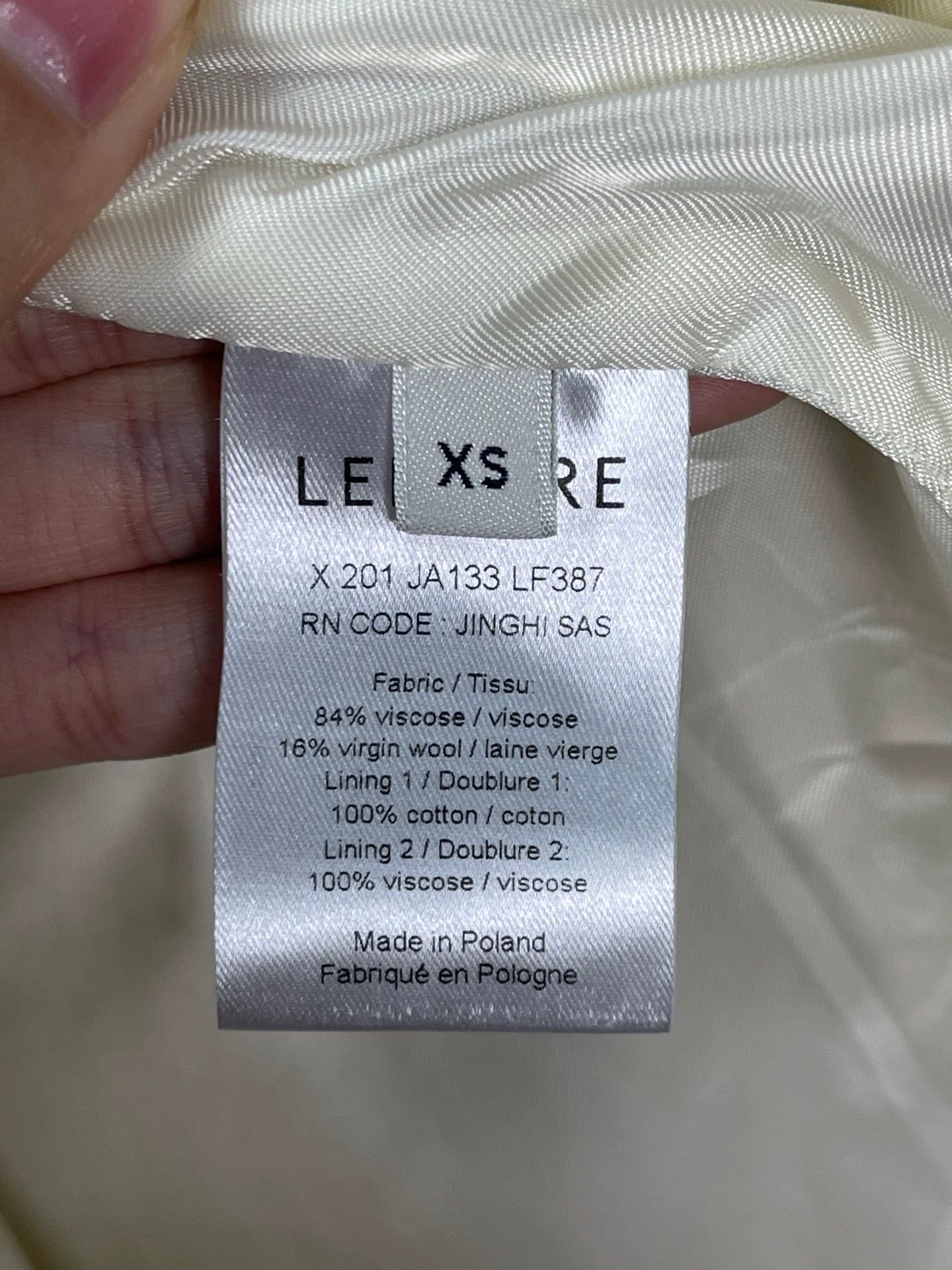 Lemaire Lemaire suit xs new Size US XS / EU 42 / 0 - 6 Thumbnail
