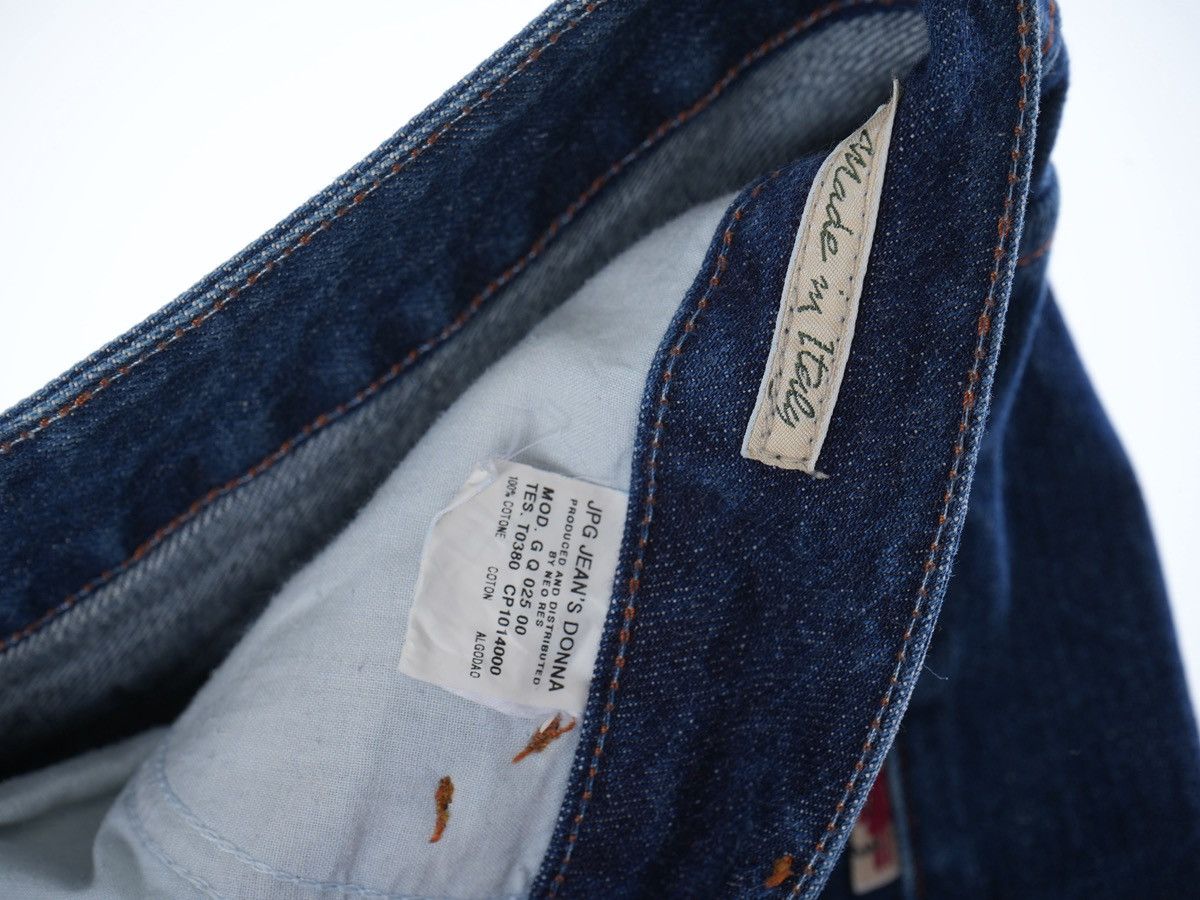 Jean Paul Gaultier 1990's Jean Paul Gaultier Denim Donna Jeans Pants Size 31" - 7 Thumbnail